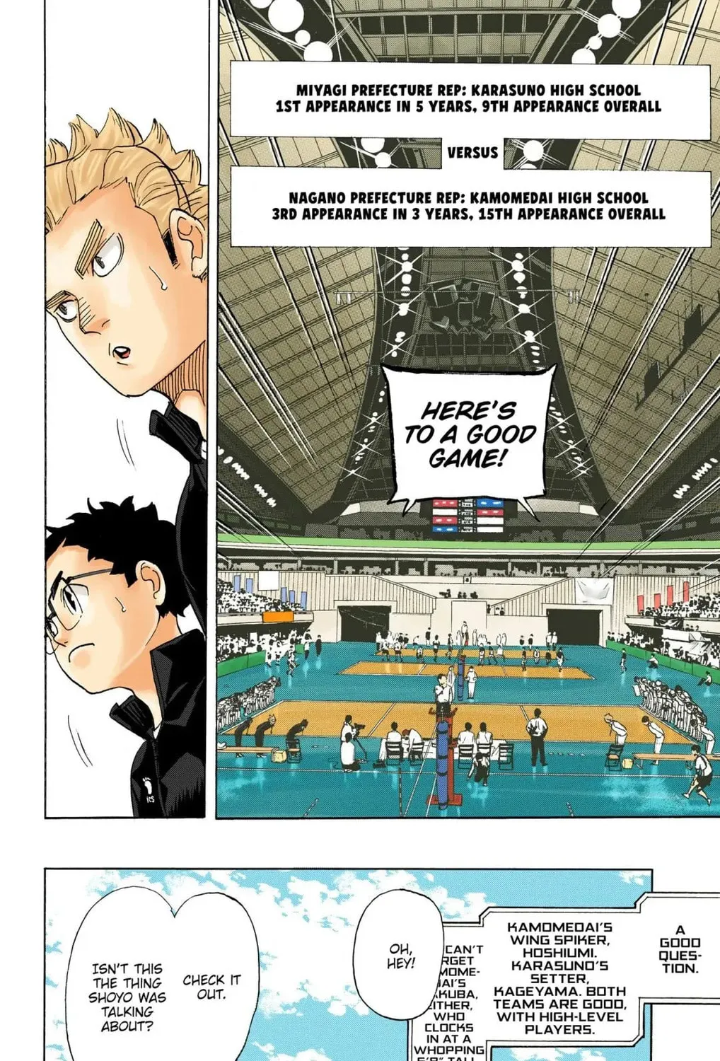 Read Haikyu!! (Official Colored) (Colored) chapter 339 image 14 on Lezhin