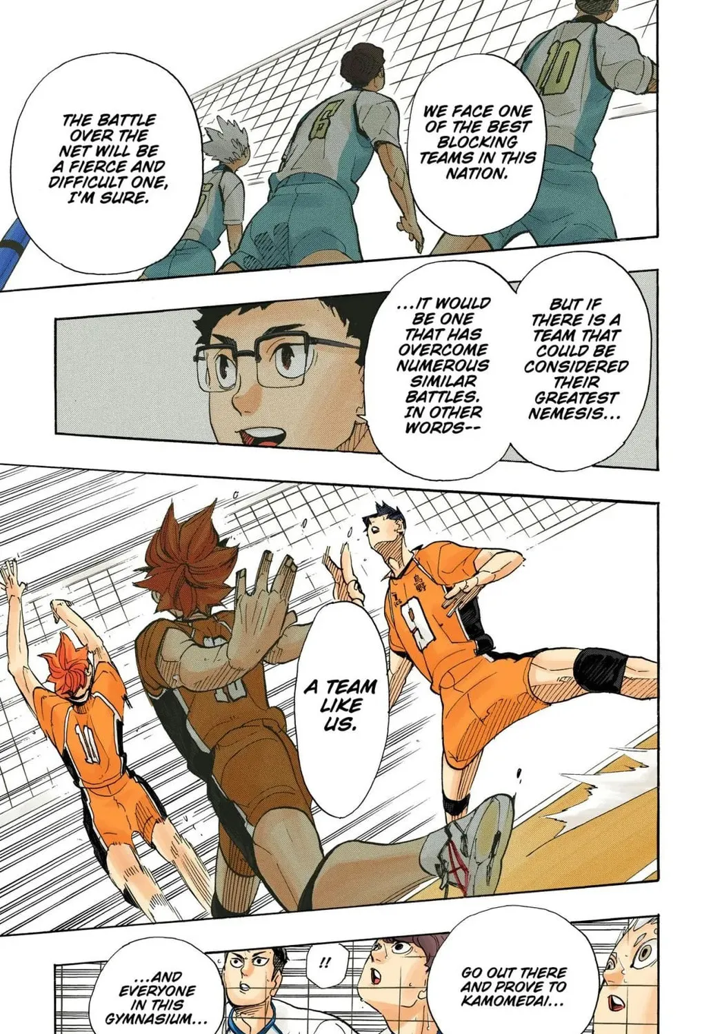 Read Haikyu!! (Official Colored) (Colored) chapter 339 image 26 on Lezhin