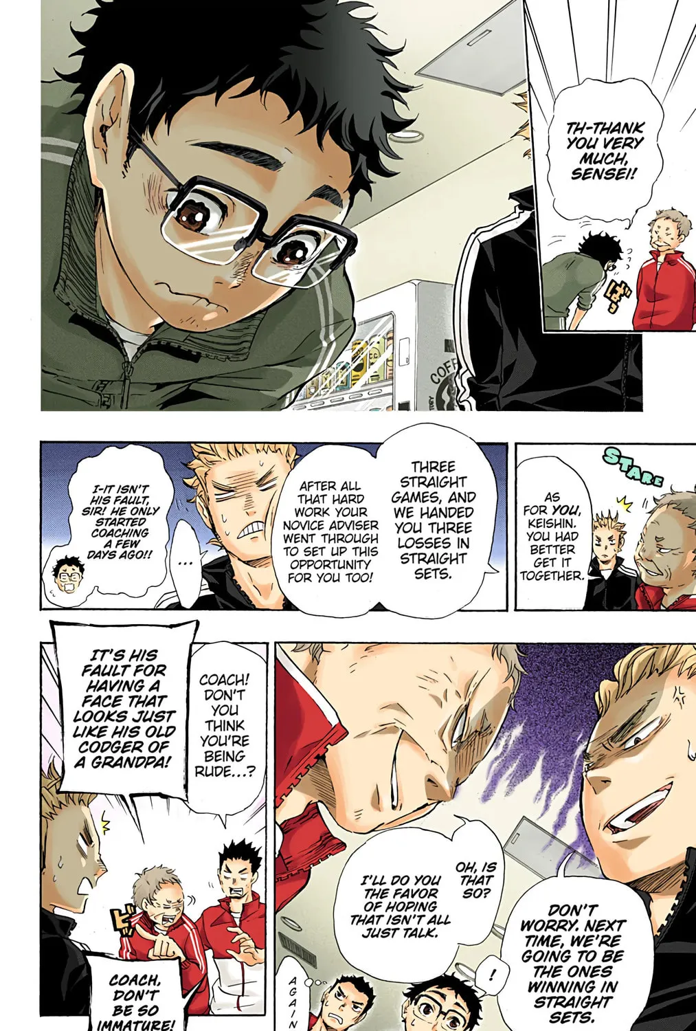 Read Haikyu!! (Official Colored) (Colored) chapter 34 image 20 on Lezhin