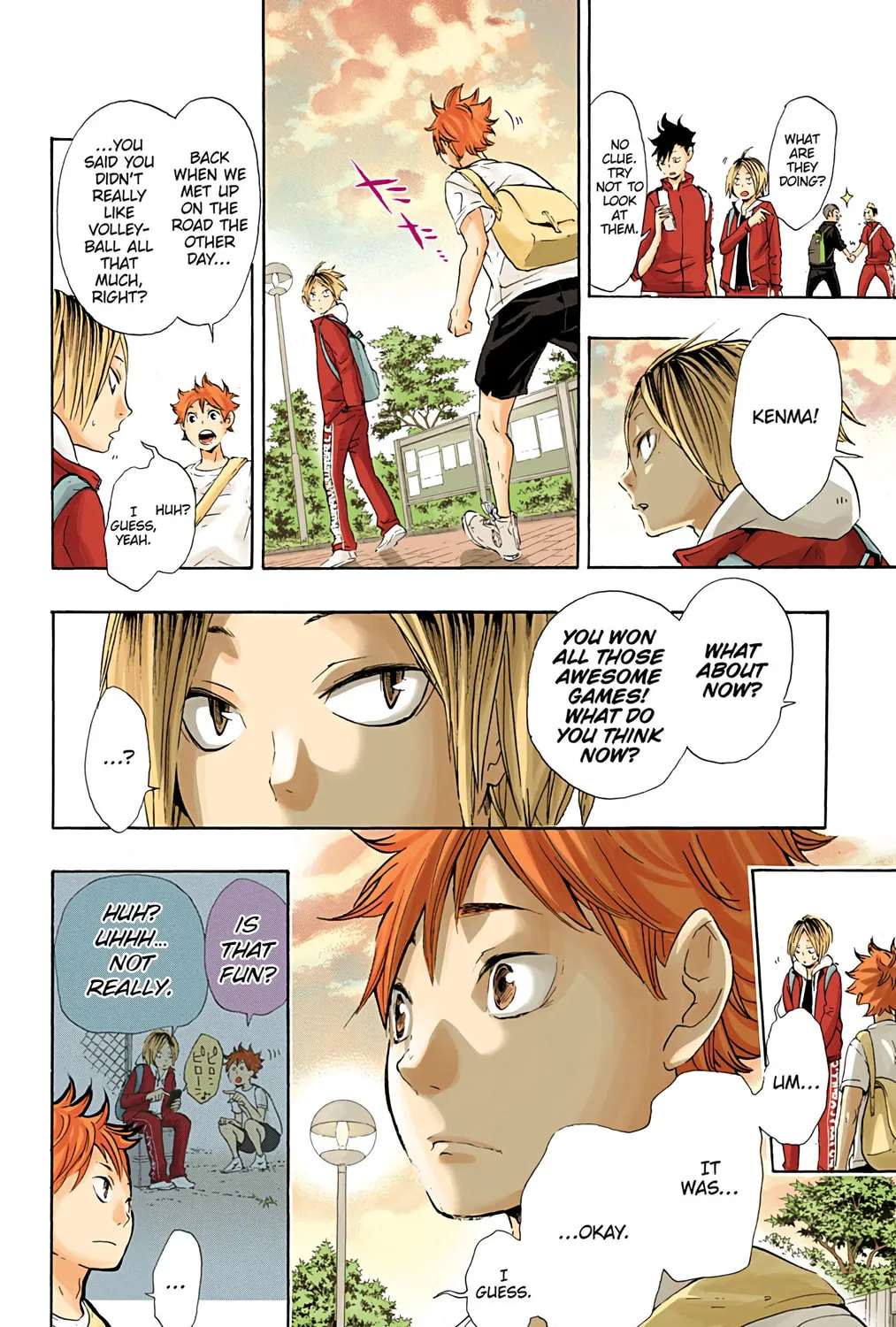 Read Haikyu!! (Official Colored) (Colored) chapter 34 image 24 on Lezhin