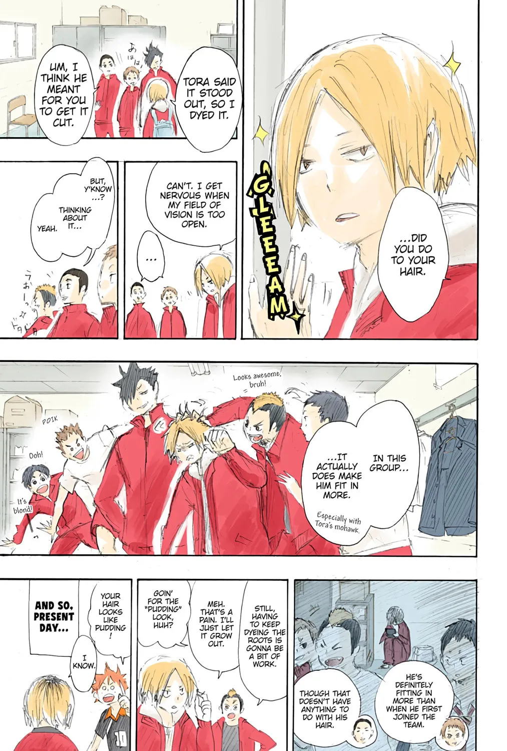 Read Haikyu!! (Official Colored) (Colored) chapter 34 image 44 on Lezhin