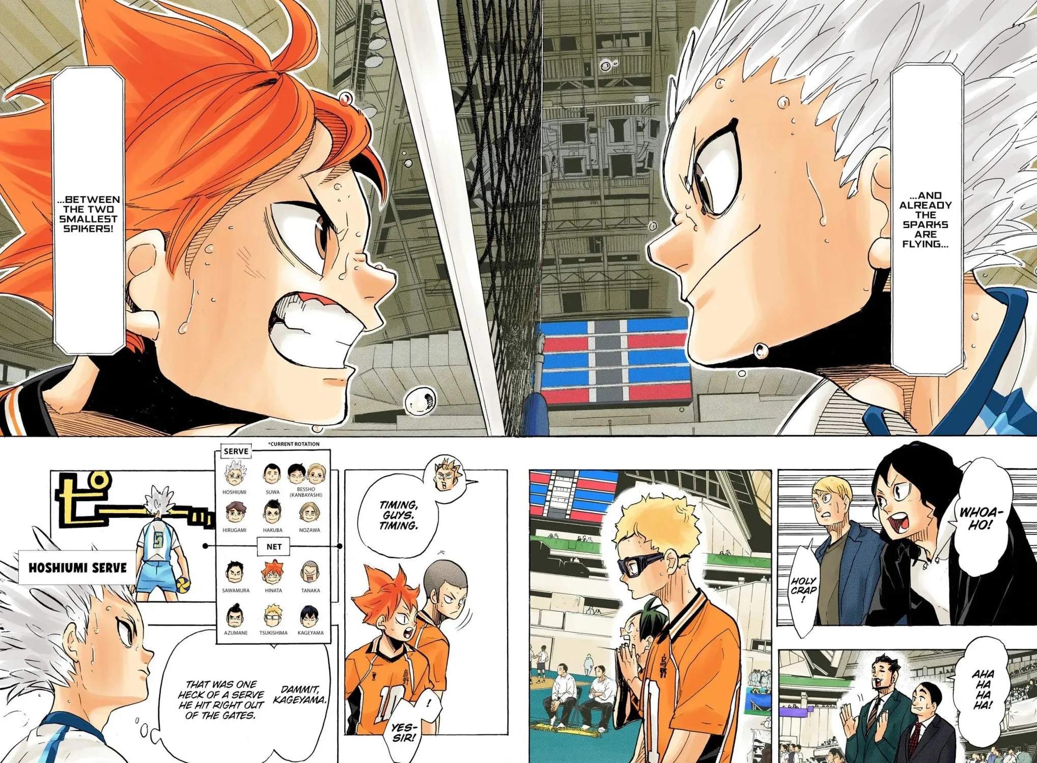 Read Haikyu!! (Official Colored) (Colored) chapter 340 image 14 on Lezhin