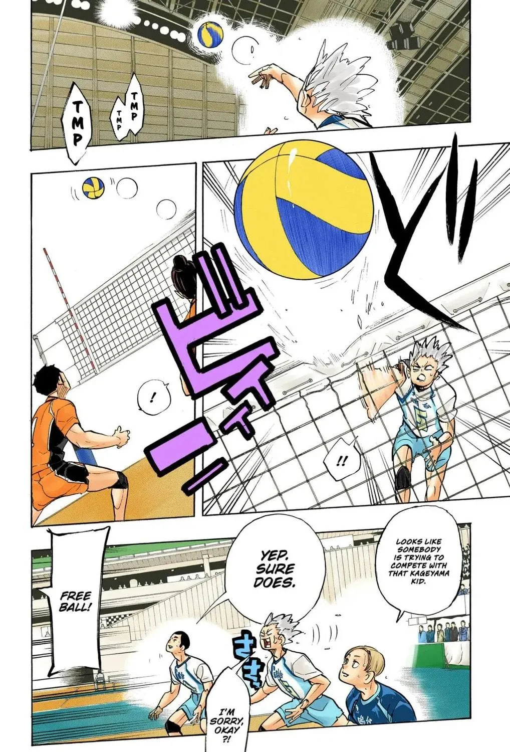 Read Haikyu!! (Official Colored) (Colored) chapter 340 image 16 on Lezhin