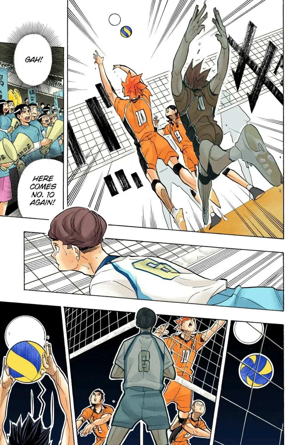 Read Haikyu!! (Official Colored) (Colored) chapter 340 image 18 on Lezhin