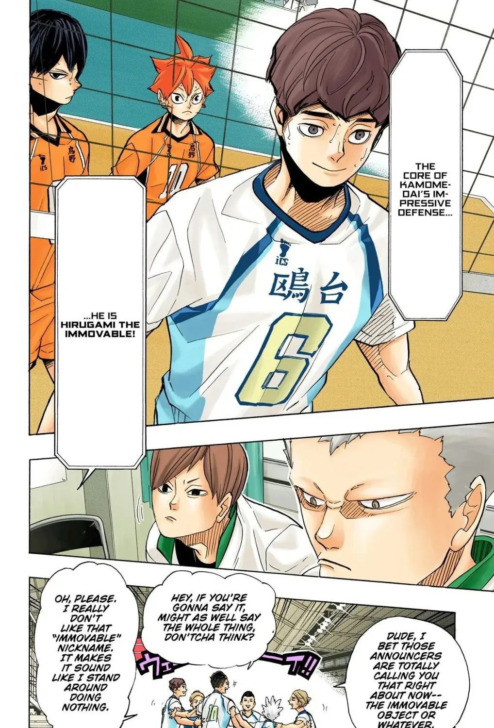Read Haikyu!! (Official Colored) (Colored) chapter 340 image 26 on Lezhin