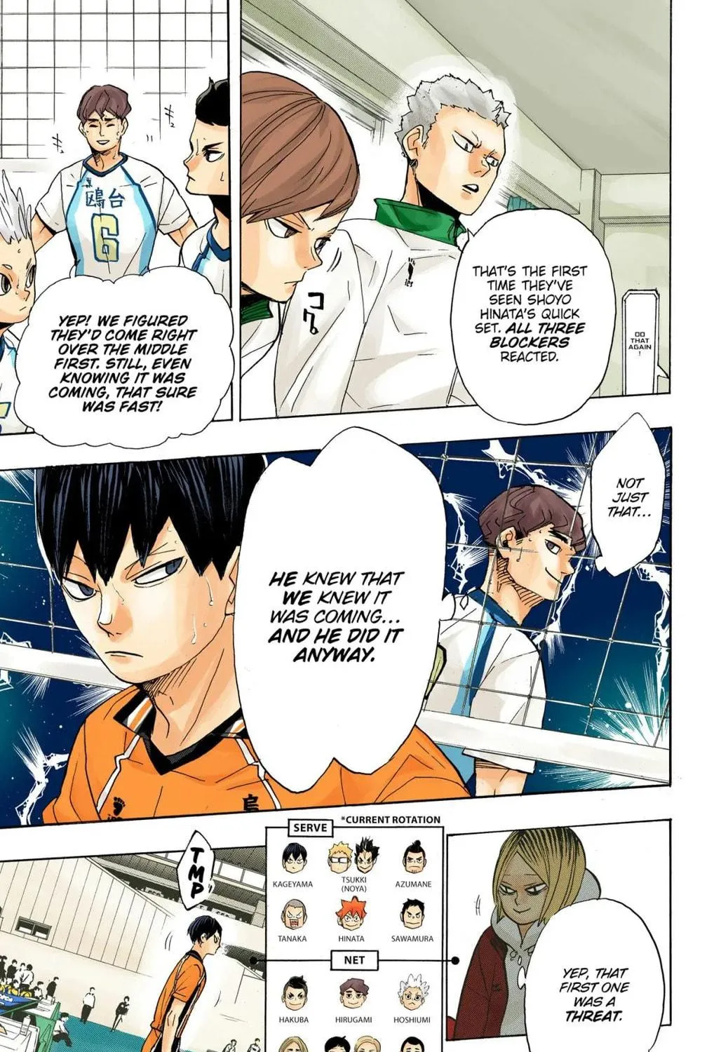 Read Haikyu!! (Official Colored) (Colored) chapter 340 image 4 on Lezhin
