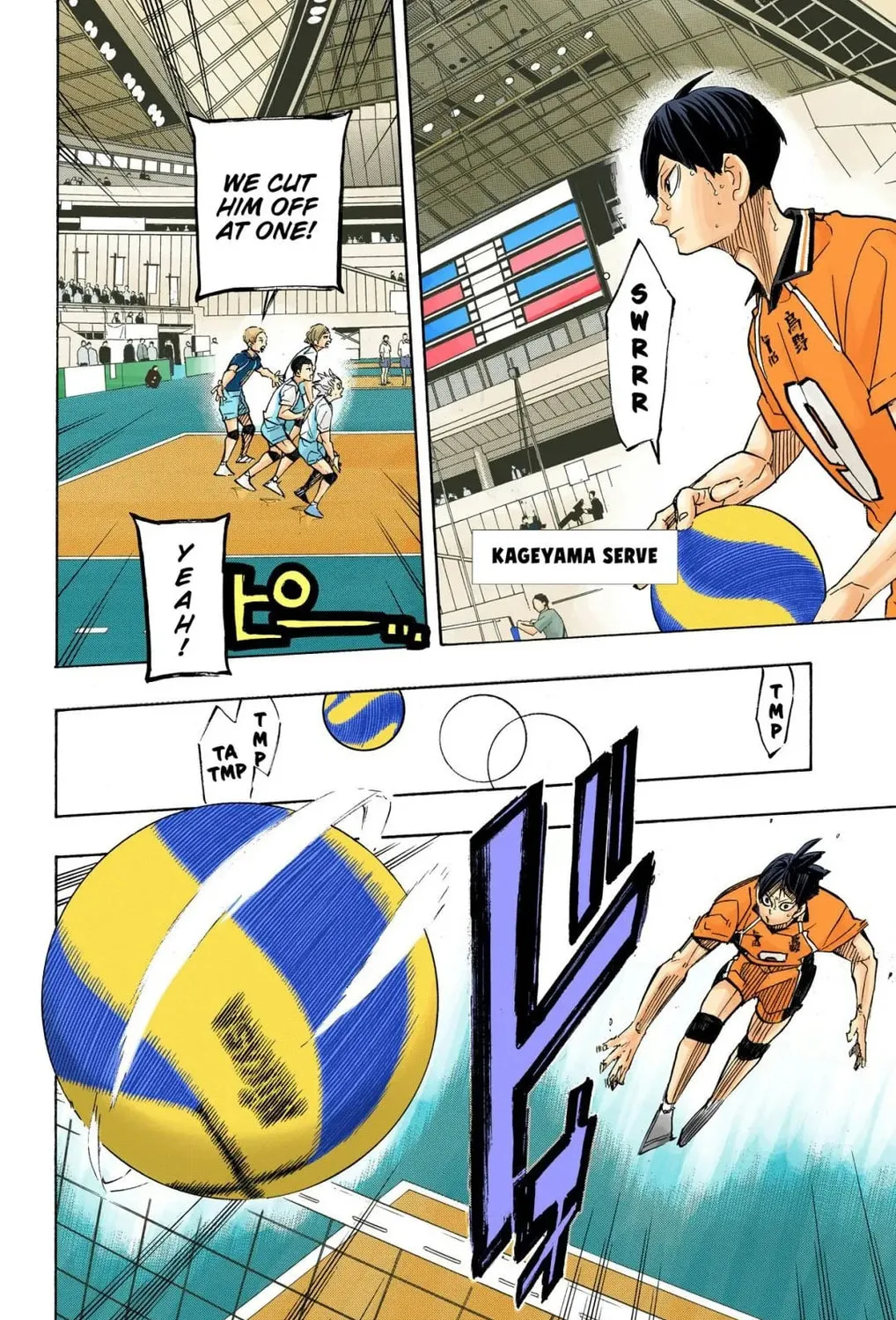 Read Haikyu!! (Official Colored) (Colored) chapter 340 image 6 on Lezhin