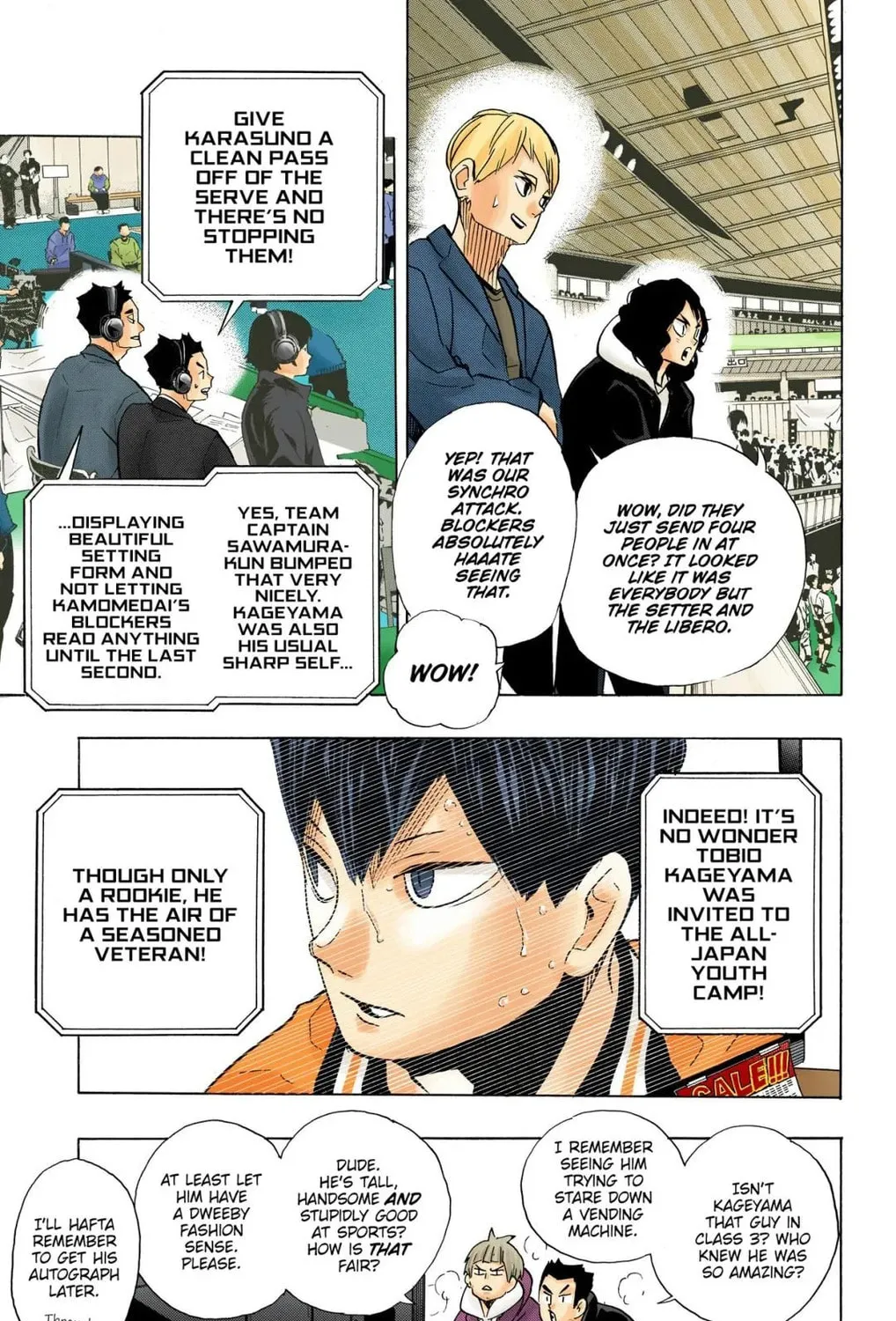 Read Haikyu!! (Official Colored) (Colored) chapter 341 image 26 on Lezhin