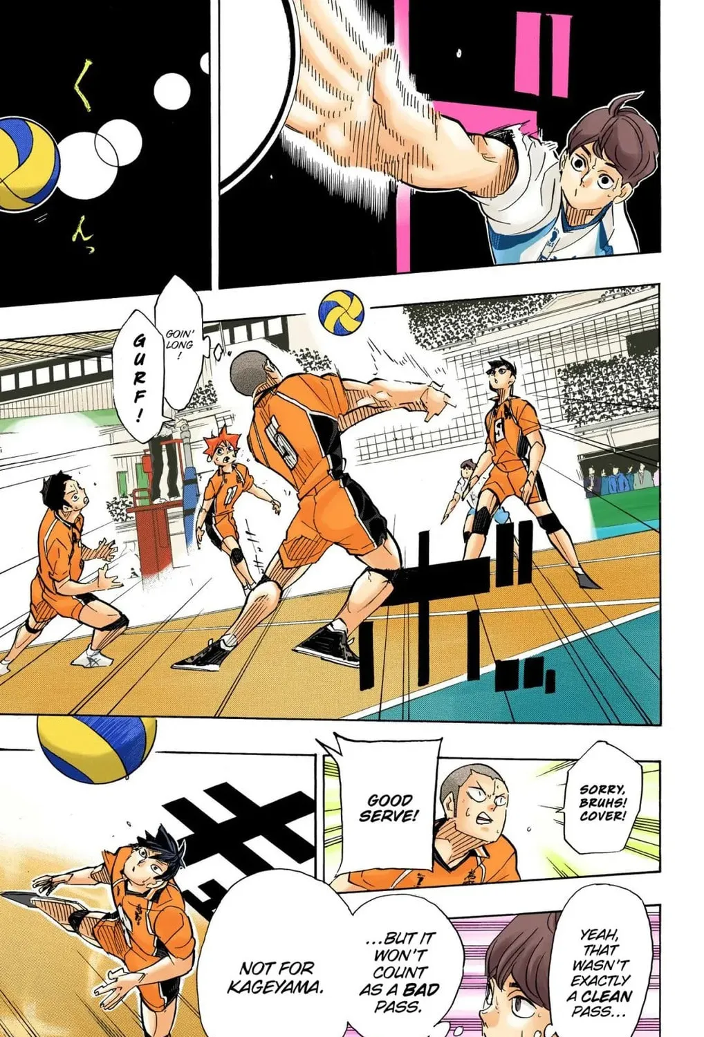 Read Haikyu!! (Official Colored) (Colored) chapter 341 image 30 on Lezhin