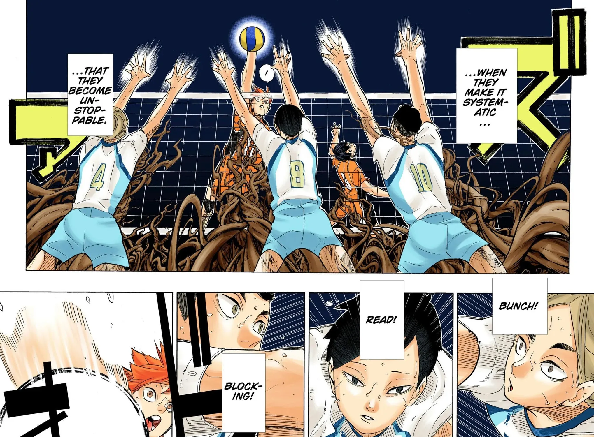 Read Haikyu!! (Official Colored) (Colored) chapter 341 image 36 on Lezhin