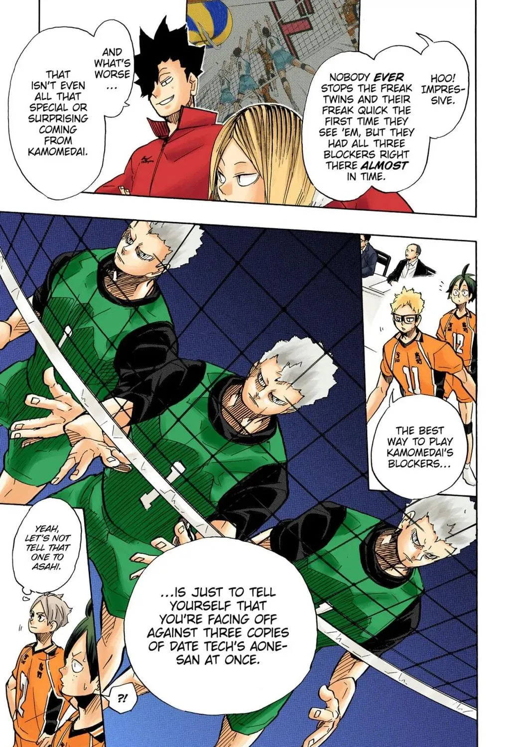 Read Haikyu!! (Official Colored) (Colored) chapter 341 image 40 on Lezhin