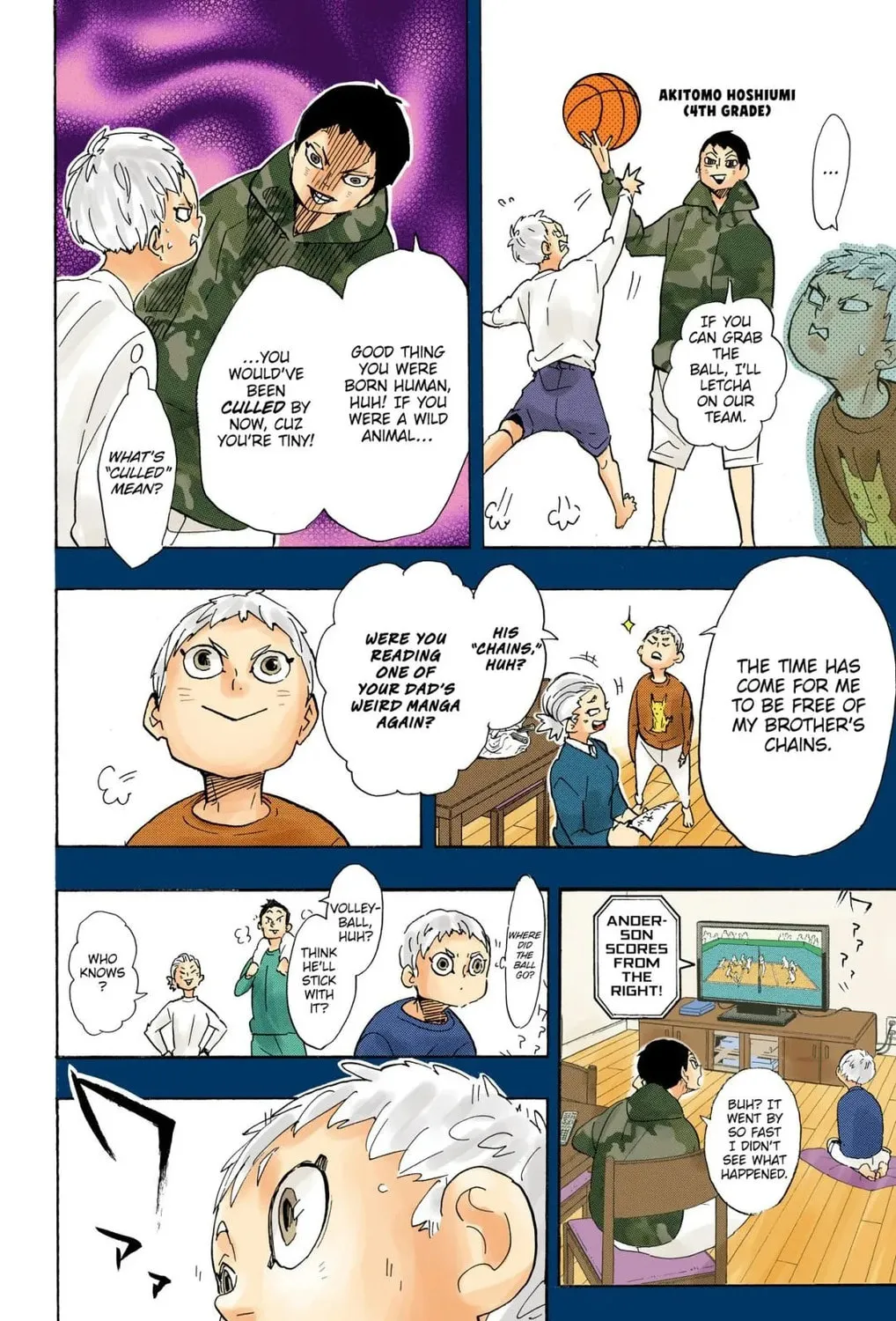 Read Haikyu!! (Official Colored) (Colored) chapter 343 image 14 on Lezhin