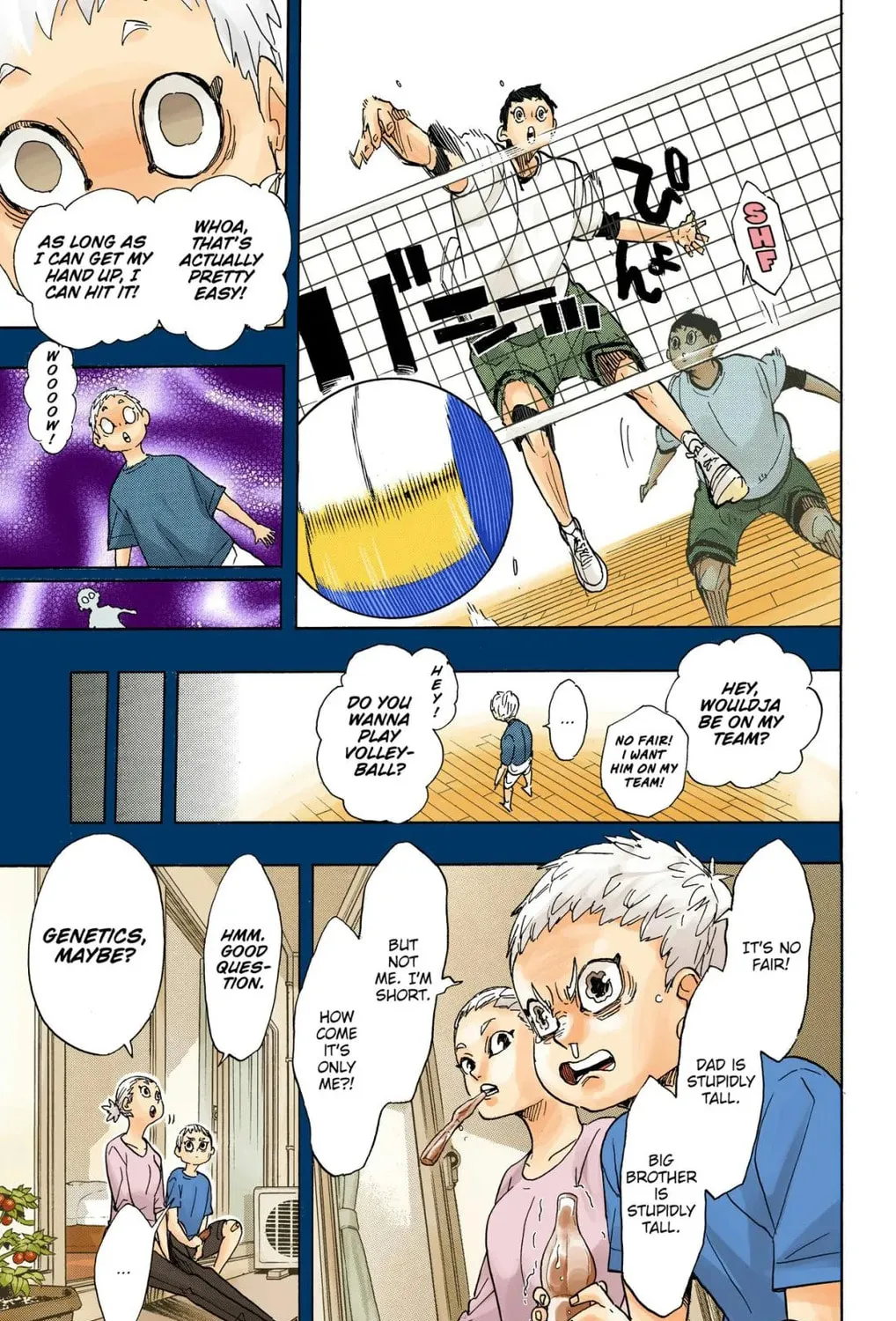 Read Haikyu!! (Official Colored) (Colored) chapter 343 image 20 on Lezhin
