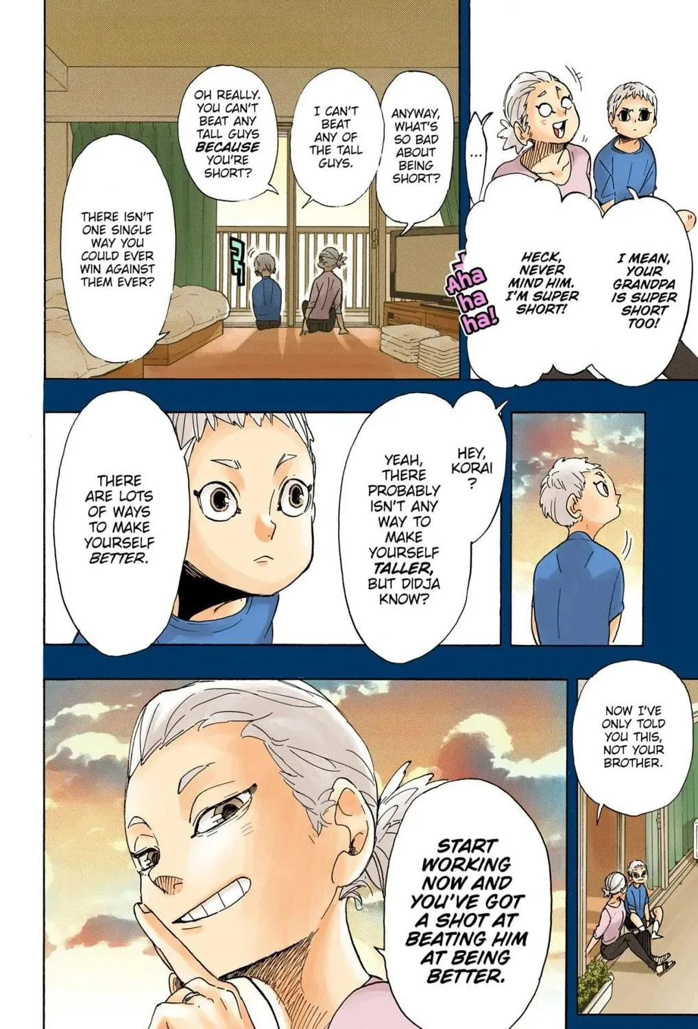 Read Haikyu!! (Official Colored) (Colored) chapter 343 image 22 on Lezhin