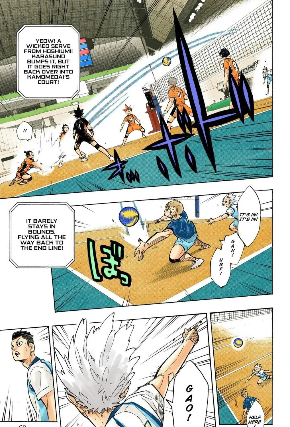 Read Haikyu!! (Official Colored) (Colored) chapter 343 image 28 on Lezhin