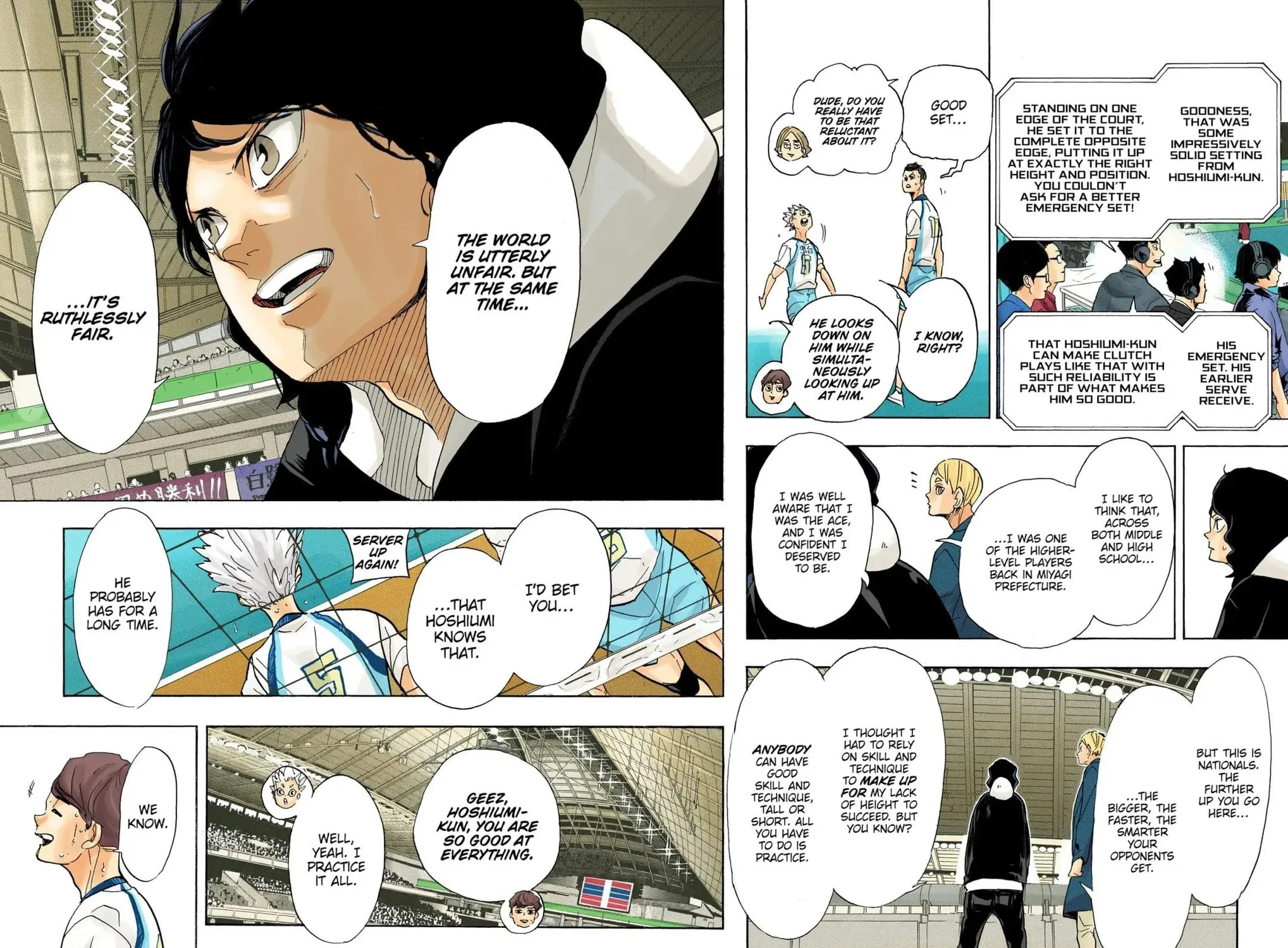 Read Haikyu!! (Official Colored) (Colored) chapter 343 image 32 on Lezhin