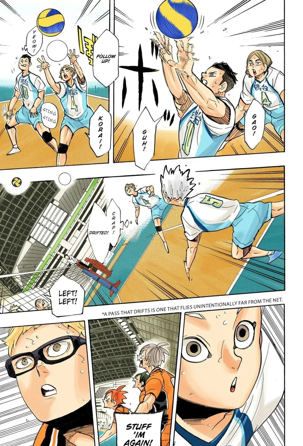 Read Haikyu!! (Official Colored) (Colored) chapter 343 image 6 on Lezhin
