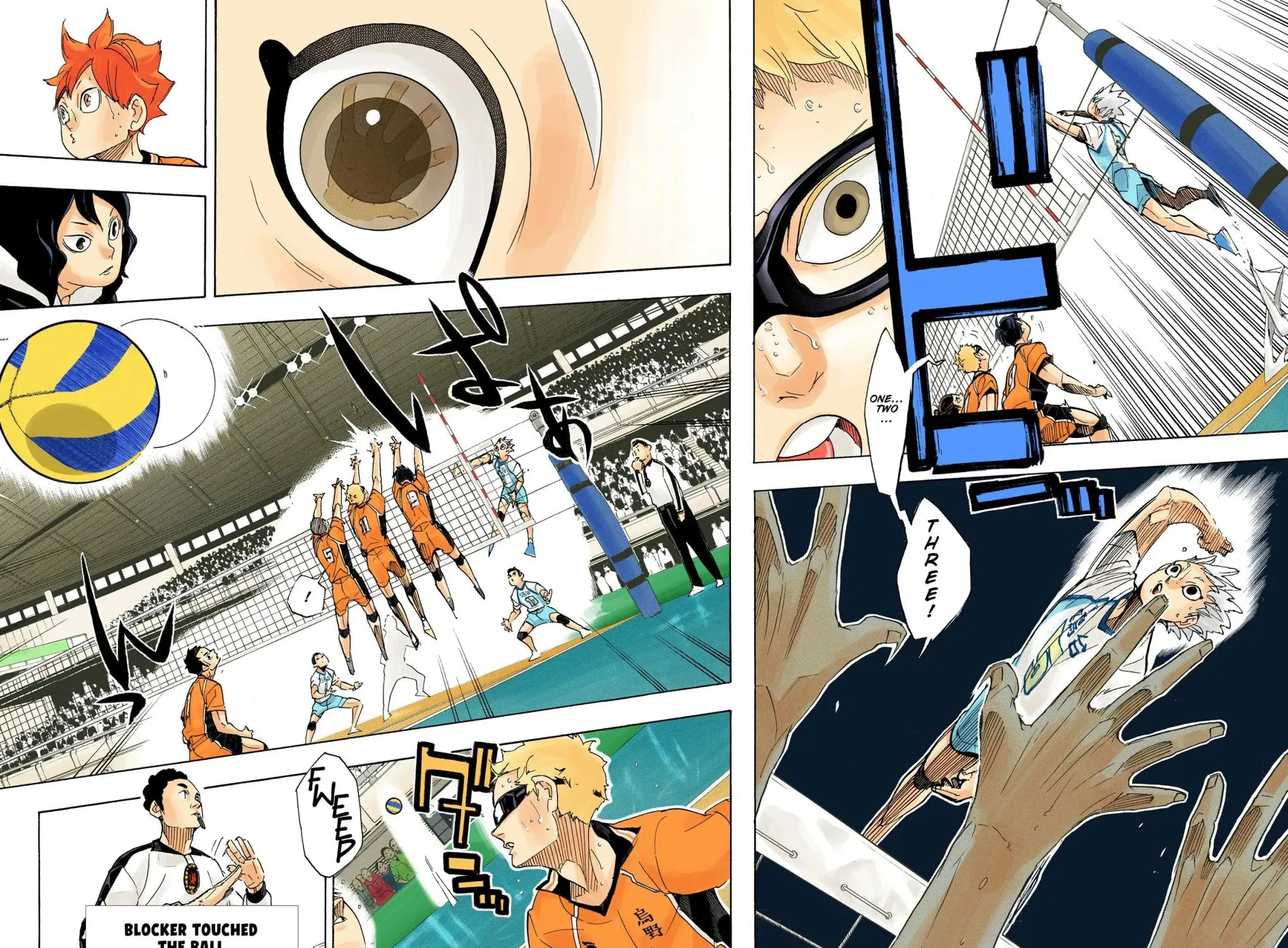 Read Haikyu!! (Official Colored) (Colored) chapter 343 image 8 on Lezhin