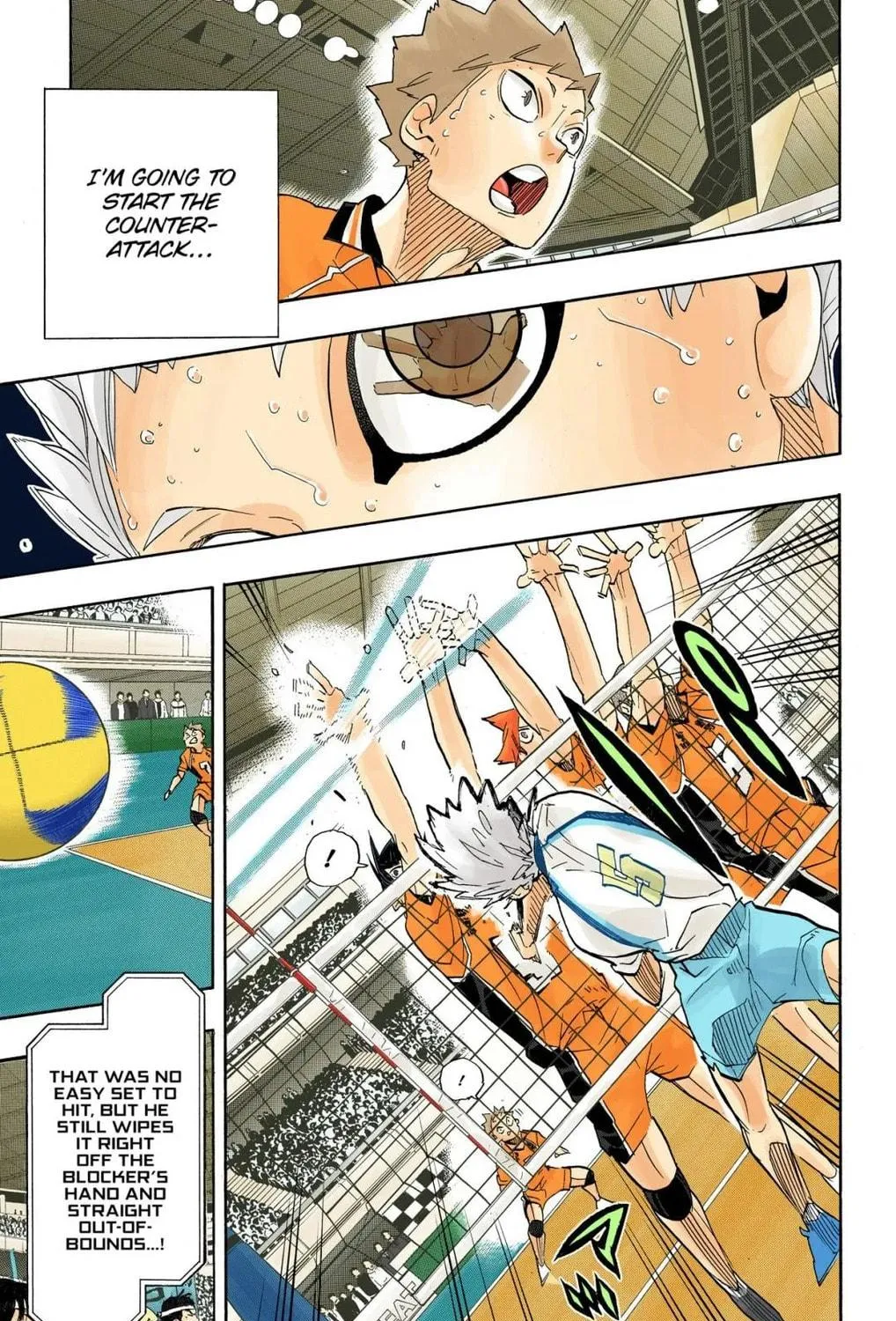 Read Haikyu!! (Official Colored) (Colored) chapter 345 image 22 on Lezhin