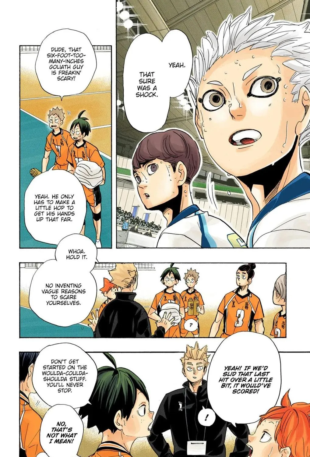 Read Haikyu!! (Official Colored) (Colored) chapter 346 image 10 on Lezhin