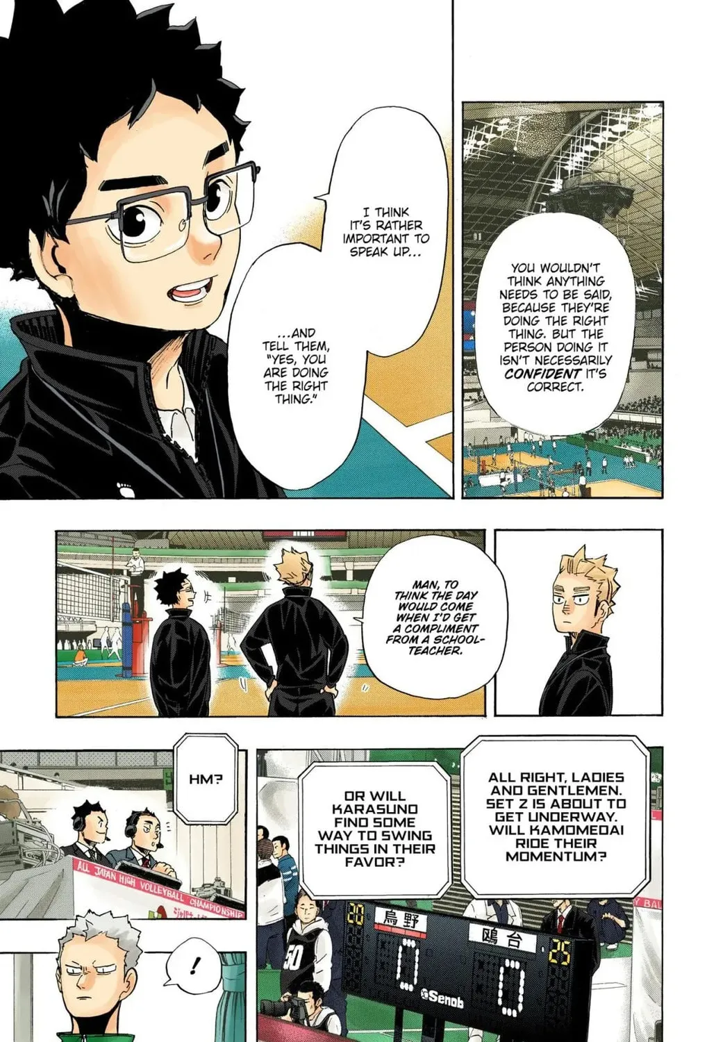 Read Haikyu!! (Official Colored) (Colored) chapter 346 image 20 on Lezhin