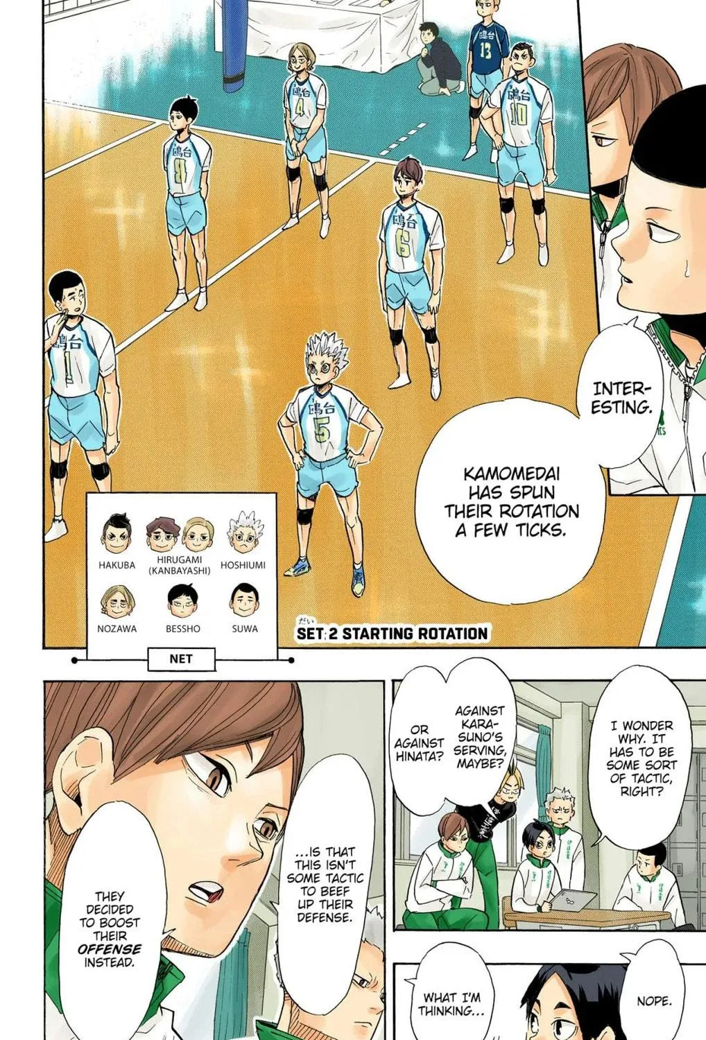 Read Haikyu!! (Official Colored) (Colored) chapter 346 image 22 on Lezhin