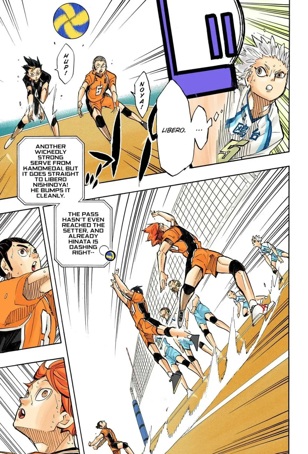 Read Haikyu!! (Official Colored) (Colored) chapter 347 image 26 on Lezhin