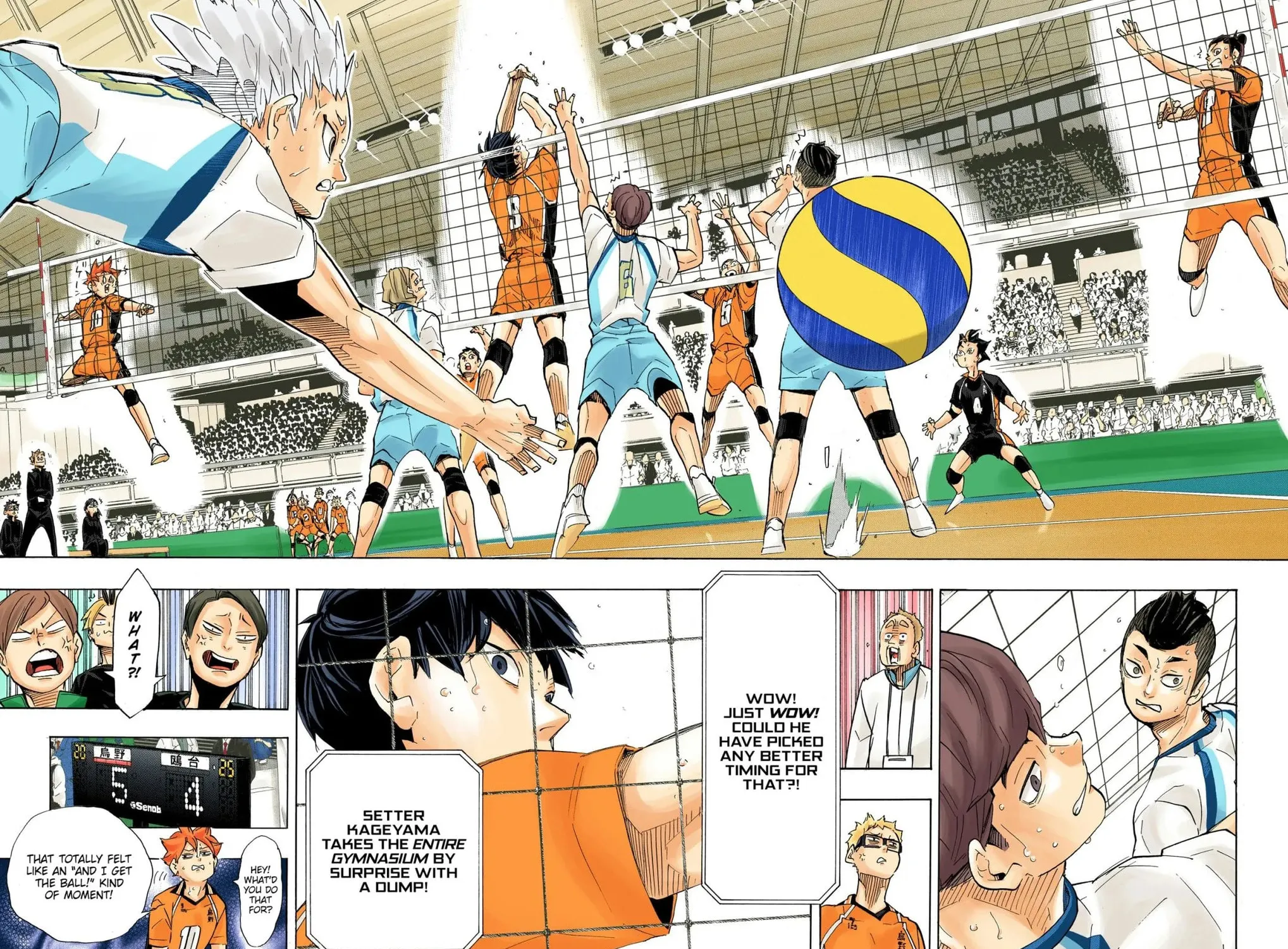 Read Haikyu!! (Official Colored) (Colored) chapter 347 image 28 on Lezhin