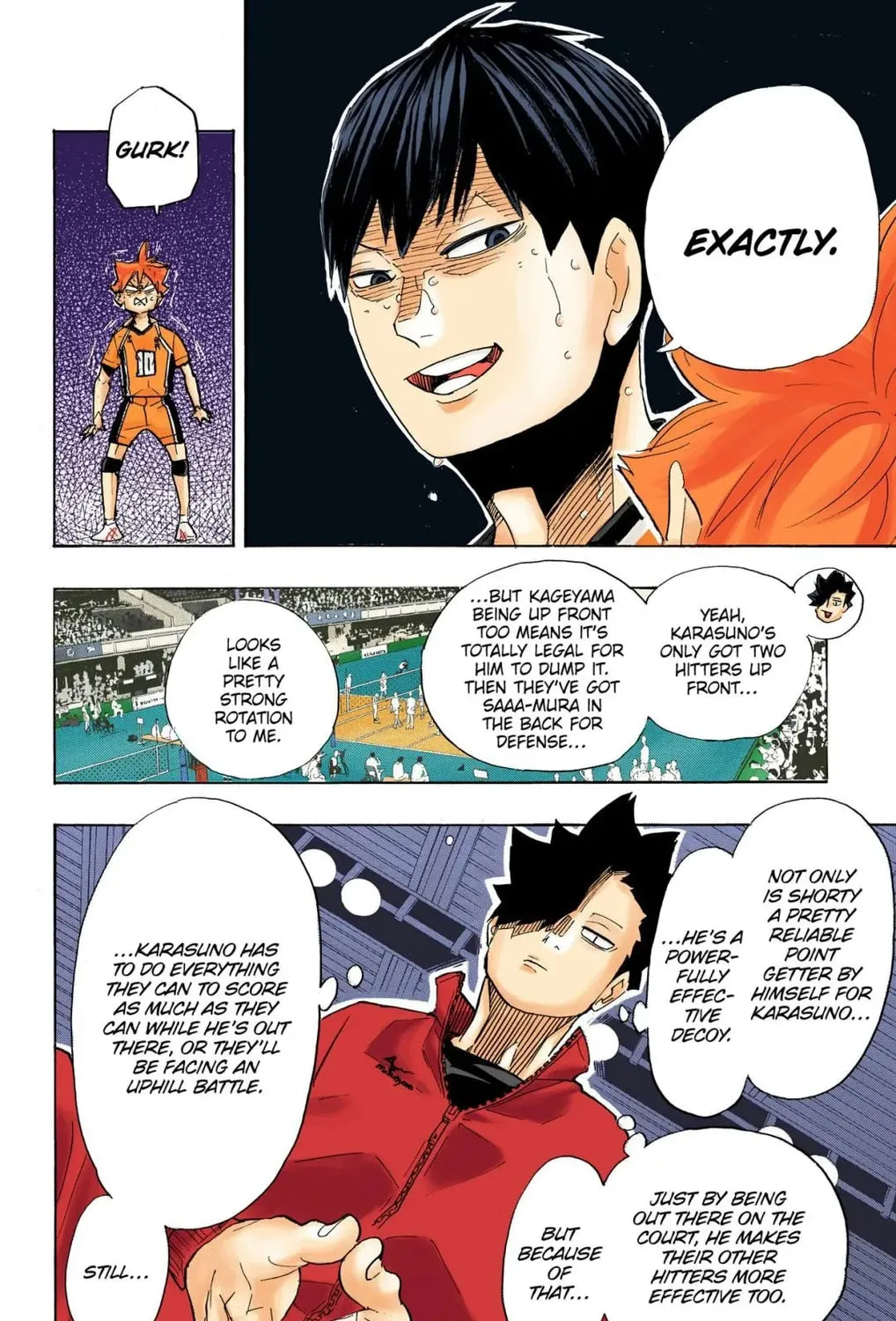Read Haikyu!! (Official Colored) (Colored) chapter 347 image 30 on Lezhin