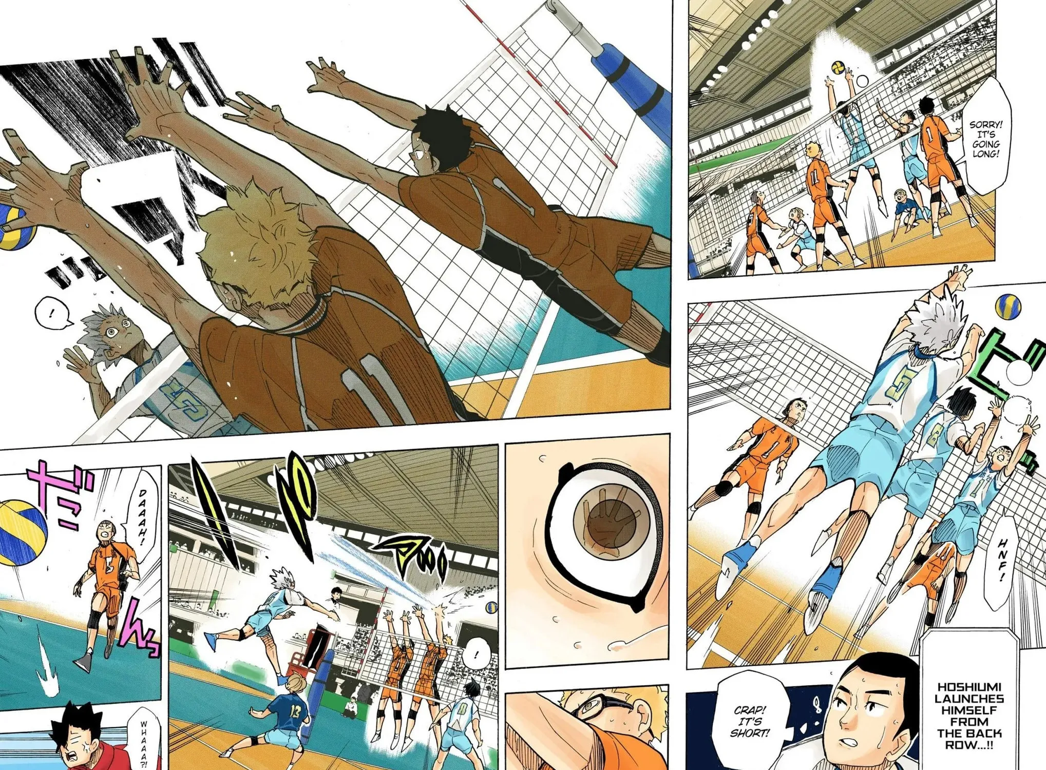 Read Haikyu!! (Official Colored) (Colored) chapter 348 image 16 on Lezhin