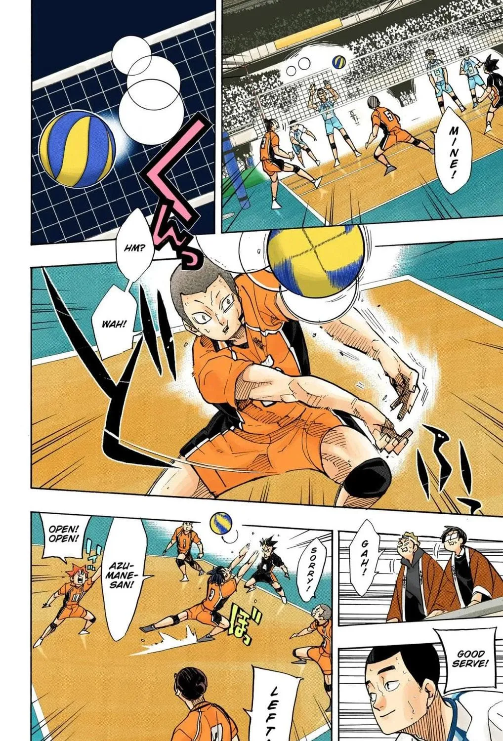 Read Haikyu!! (Official Colored) (Colored) chapter 348 image 22 on Lezhin
