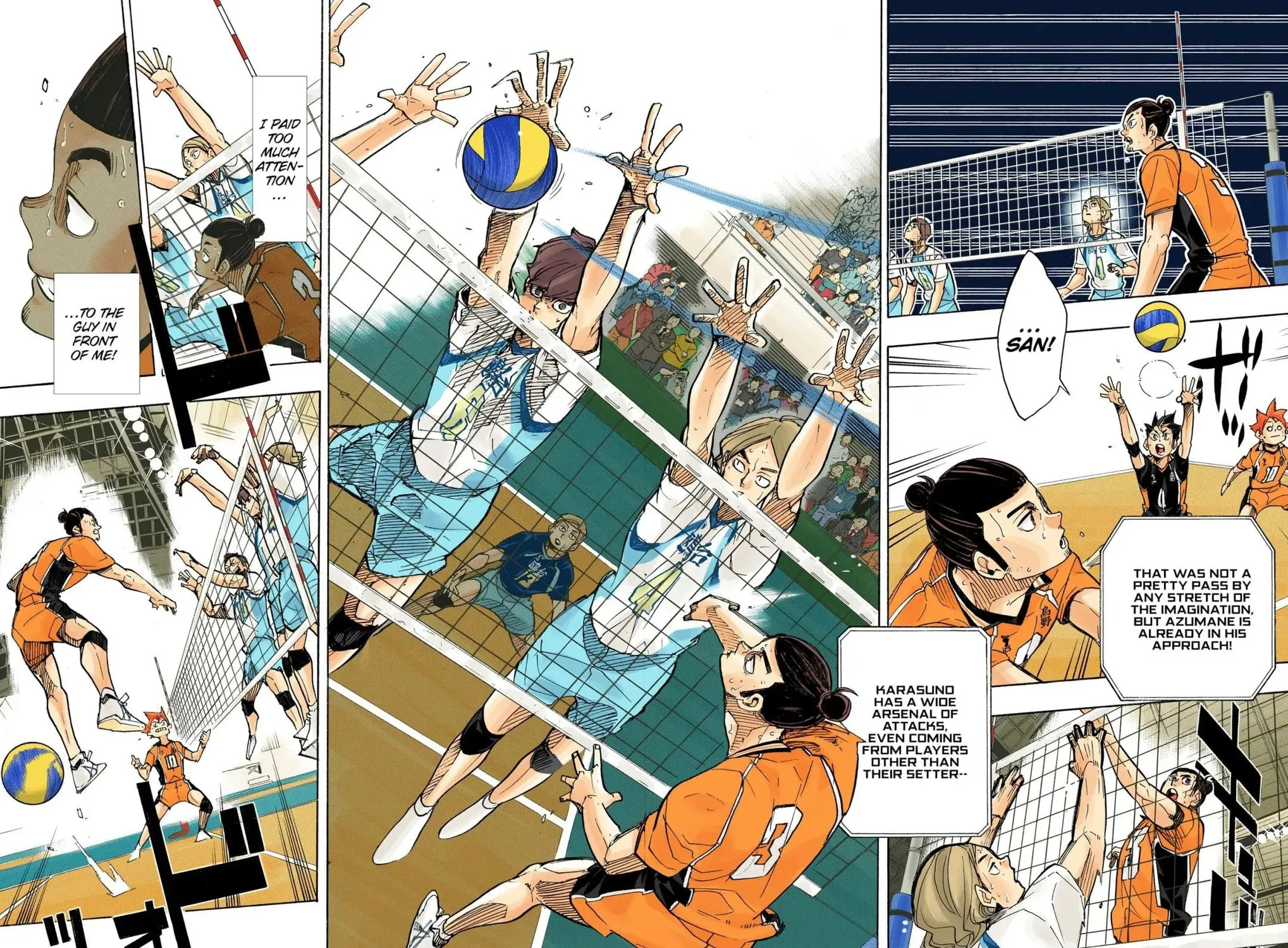 Read Haikyu!! (Official Colored) (Colored) chapter 348 image 30 on Lezhin
