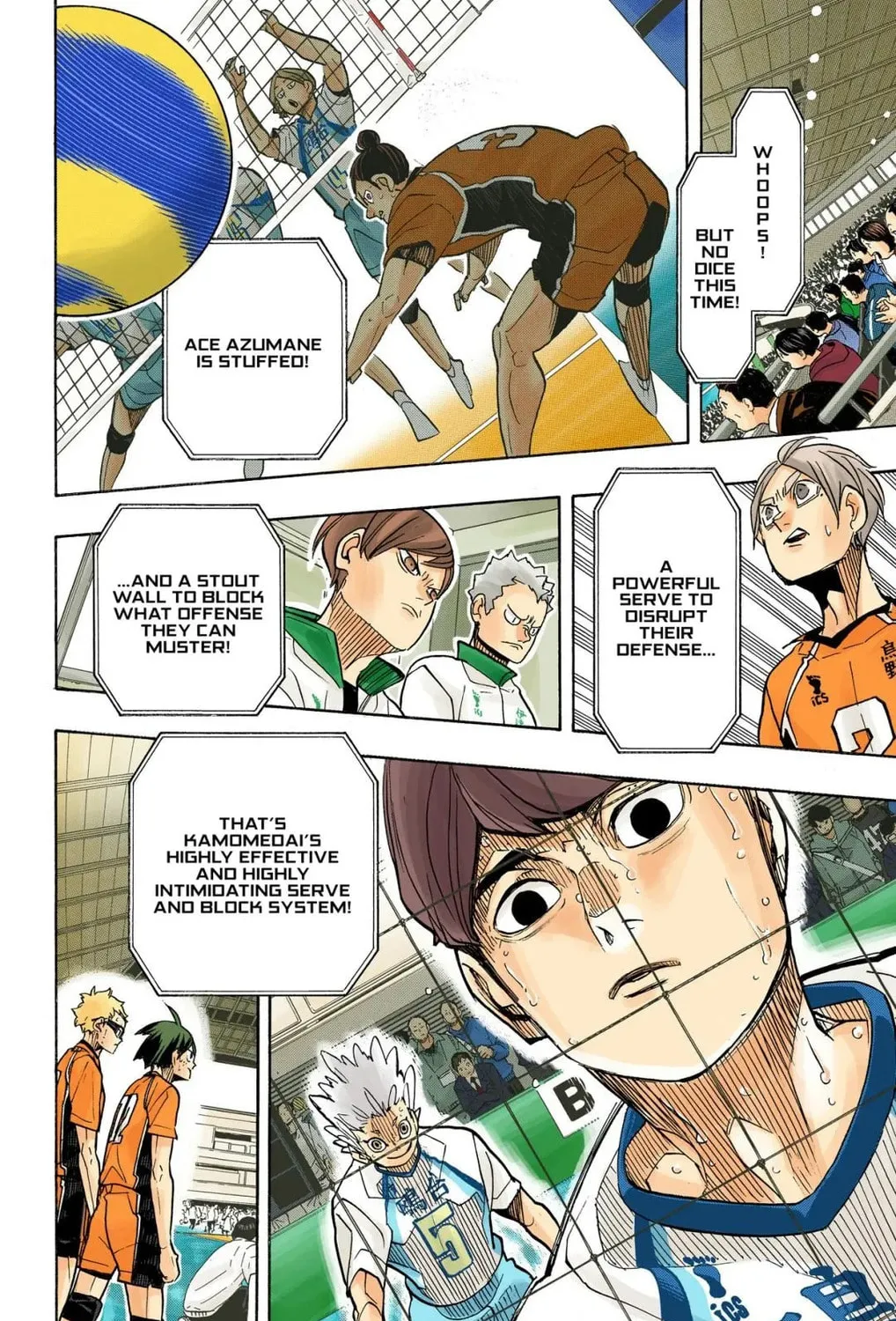 Read Haikyu!! (Official Colored) (Colored) chapter 348 image 32 on Lezhin