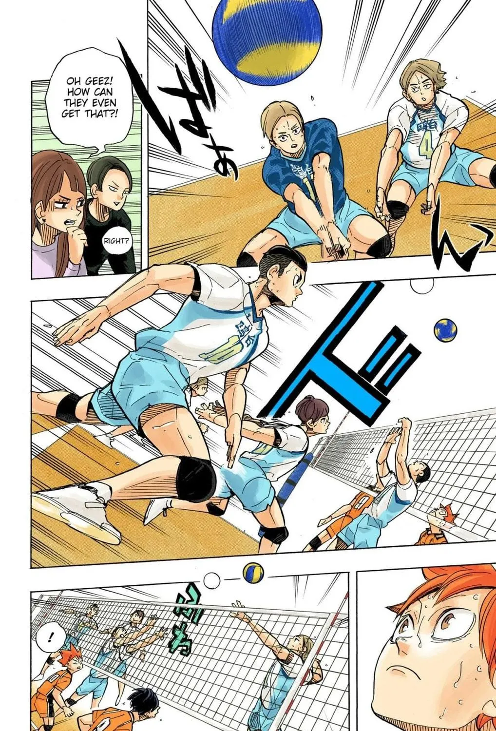 Read Haikyu!! (Official Colored) (Colored) chapter 348 image 4 on Lezhin