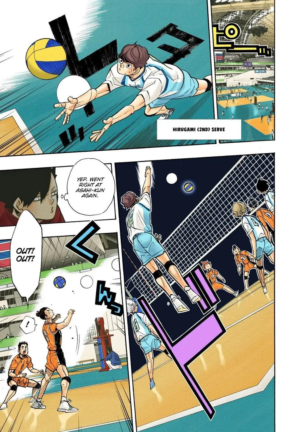 Read Haikyu!! (Official Colored) (Colored) chapter 349 image 28 on Lezhin