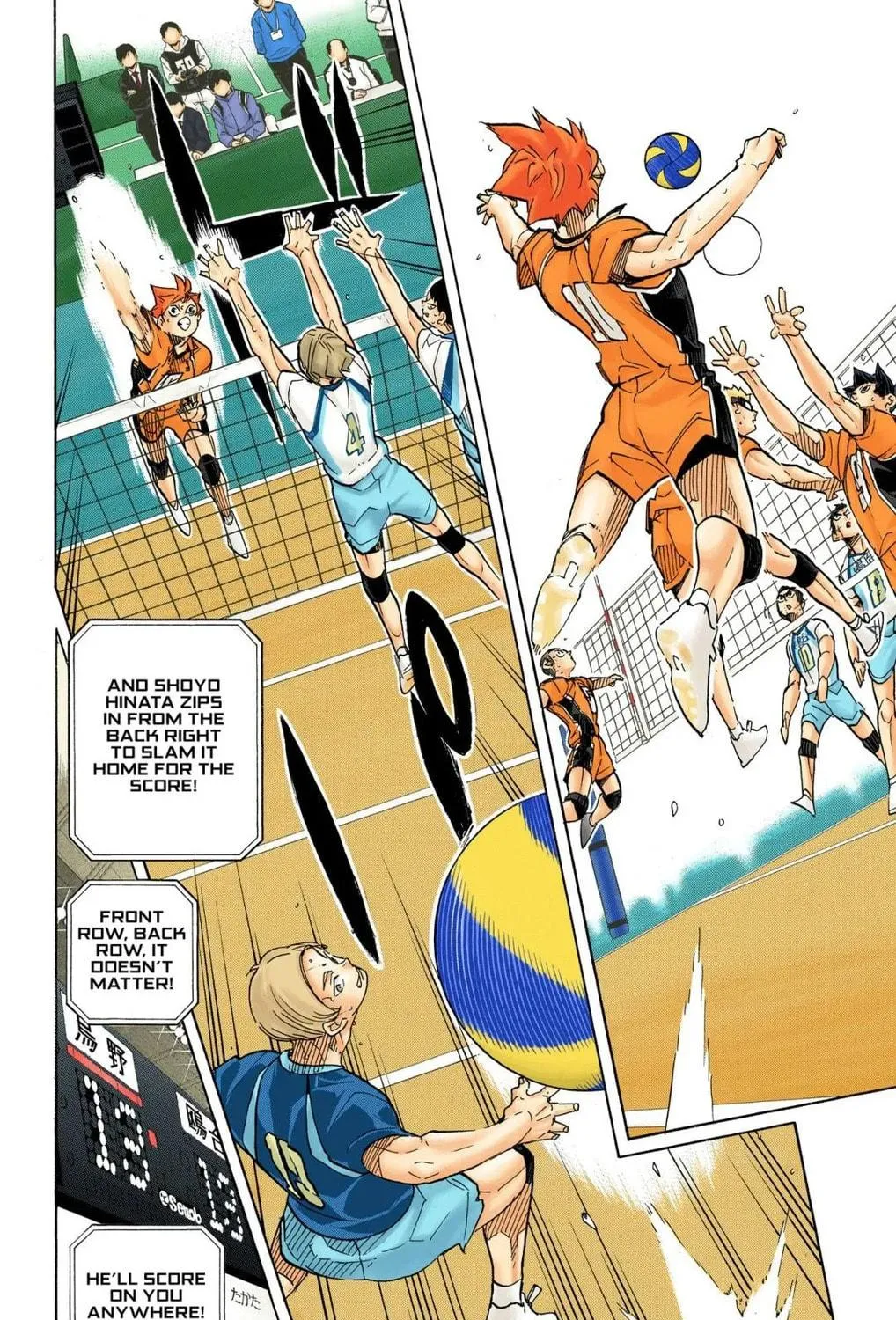 Read Haikyu!! (Official Colored) (Colored) chapter 349 image 34 on Lezhin