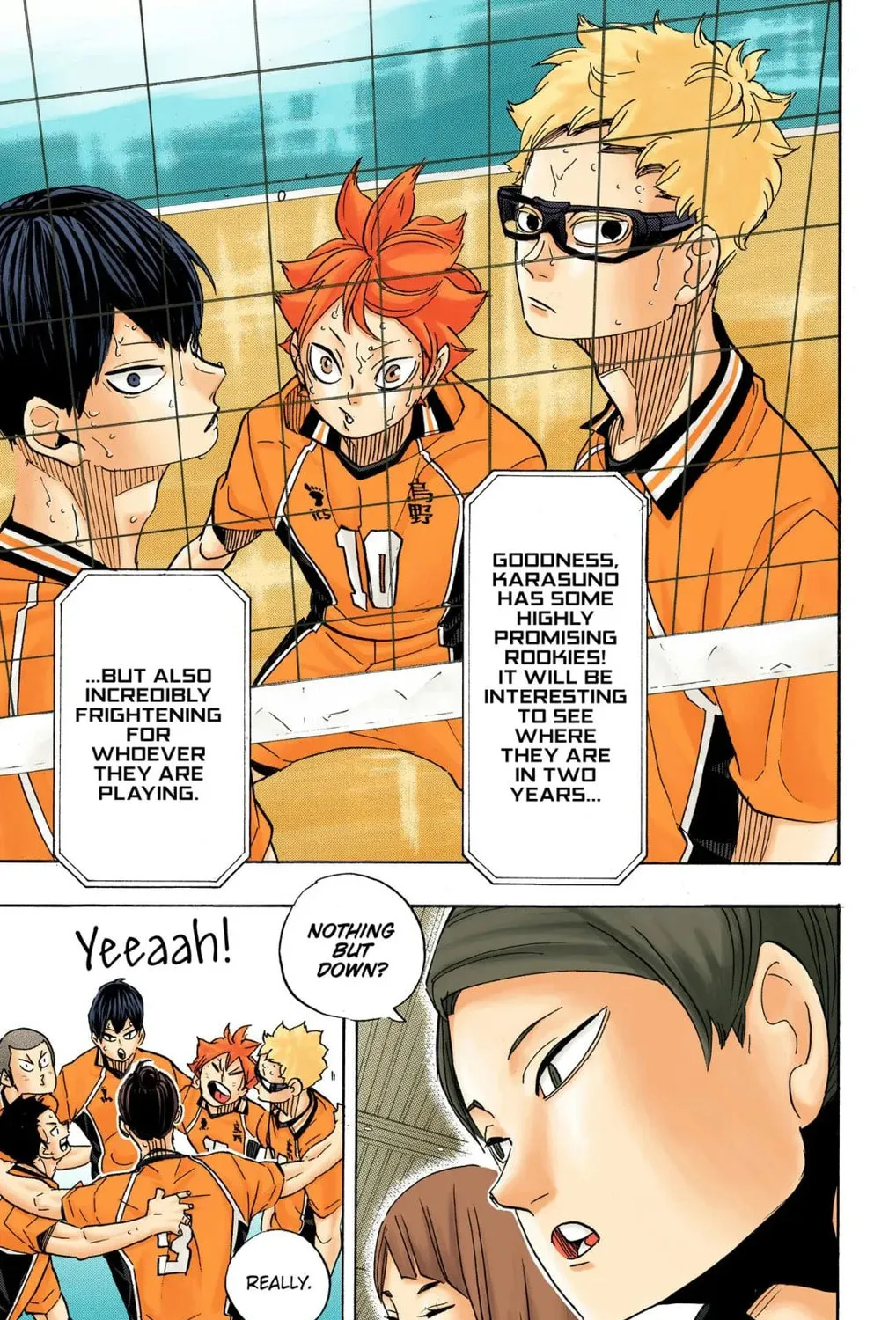 Read Haikyu!! (Official Colored) (Colored) chapter 349 image 36 on Lezhin
