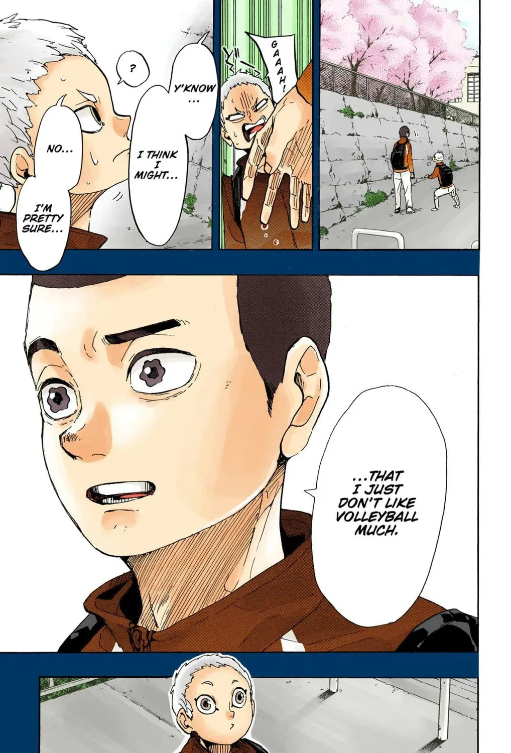 Read Haikyu!! (Official Colored) (Colored) chapter 351 image 24 on Lezhin