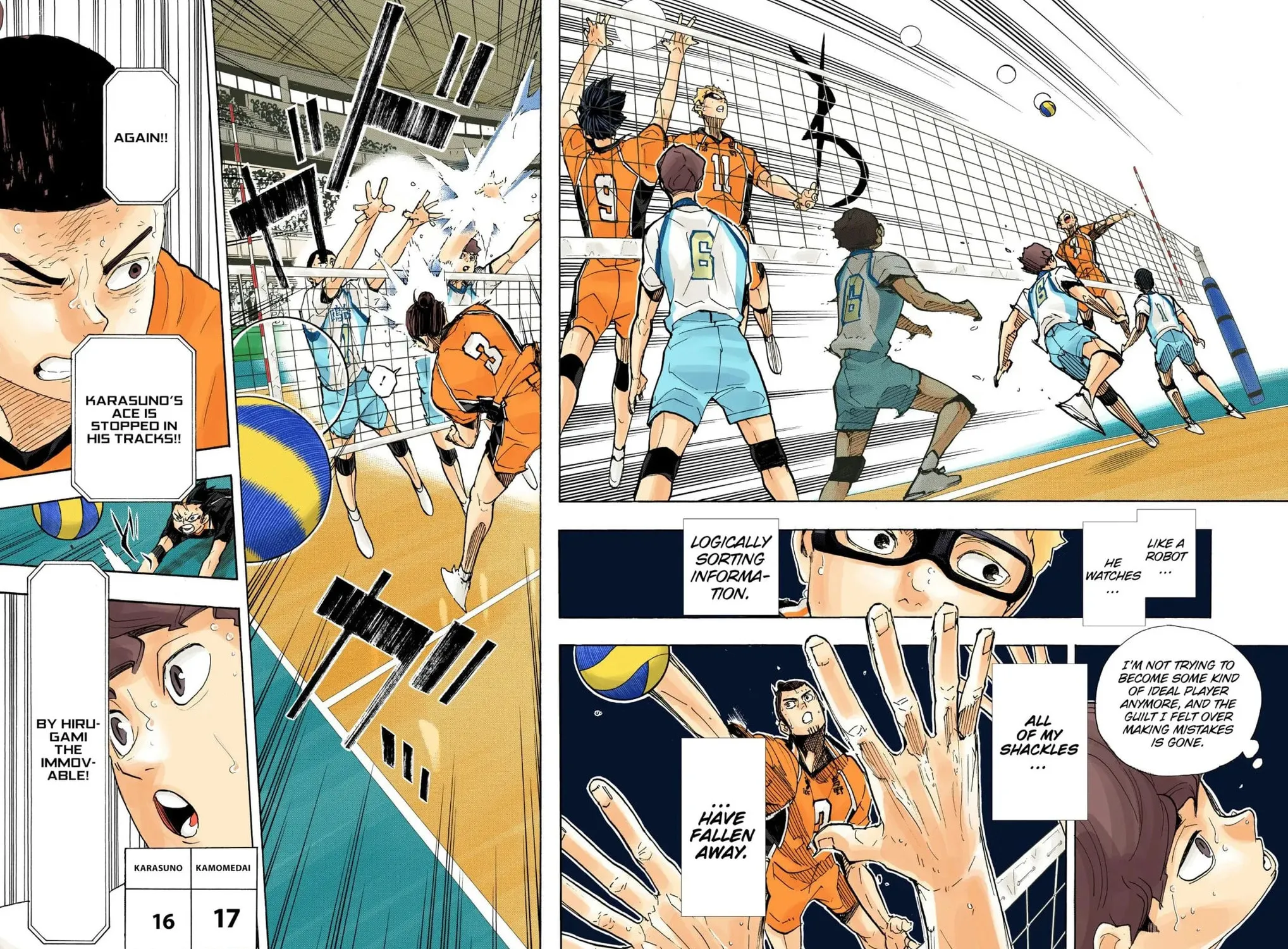 Read Haikyu!! (Official Colored) (Colored) chapter 351 image 36 on Lezhin