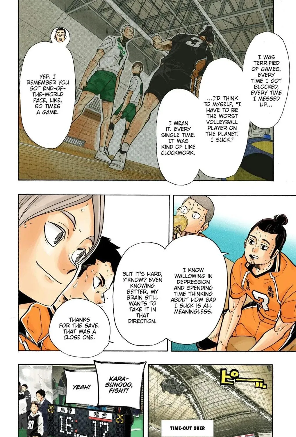 Read Haikyu!! (Official Colored) (Colored) chapter 352 image 10 on Lezhin