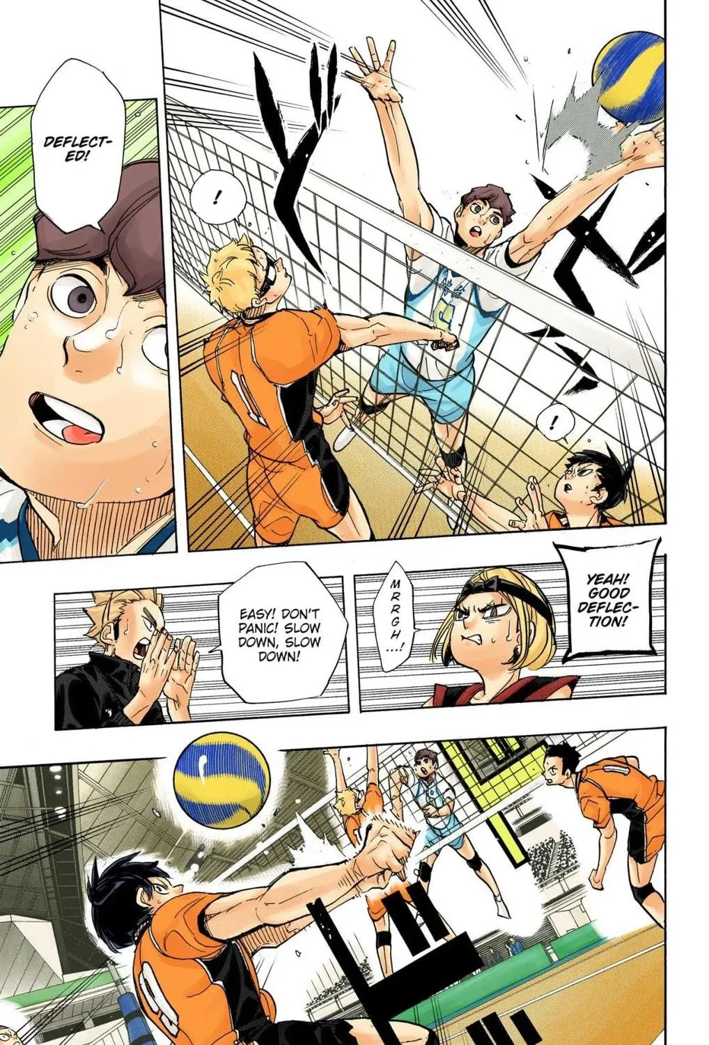 Read Haikyu!! (Official Colored) (Colored) chapter 352 image 16 on Lezhin