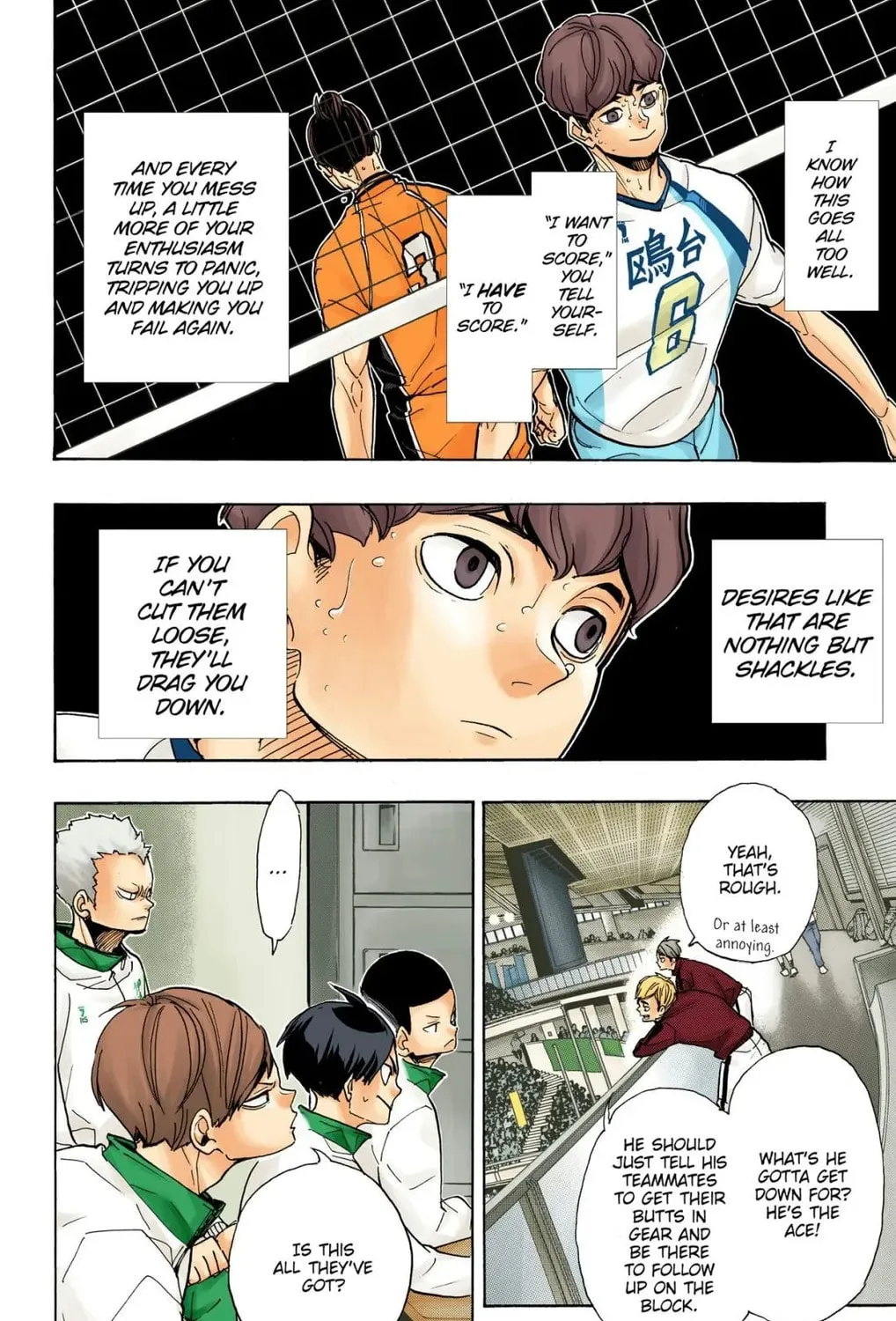 Read Haikyu!! (Official Colored) (Colored) chapter 352 image 2 on Lezhin
