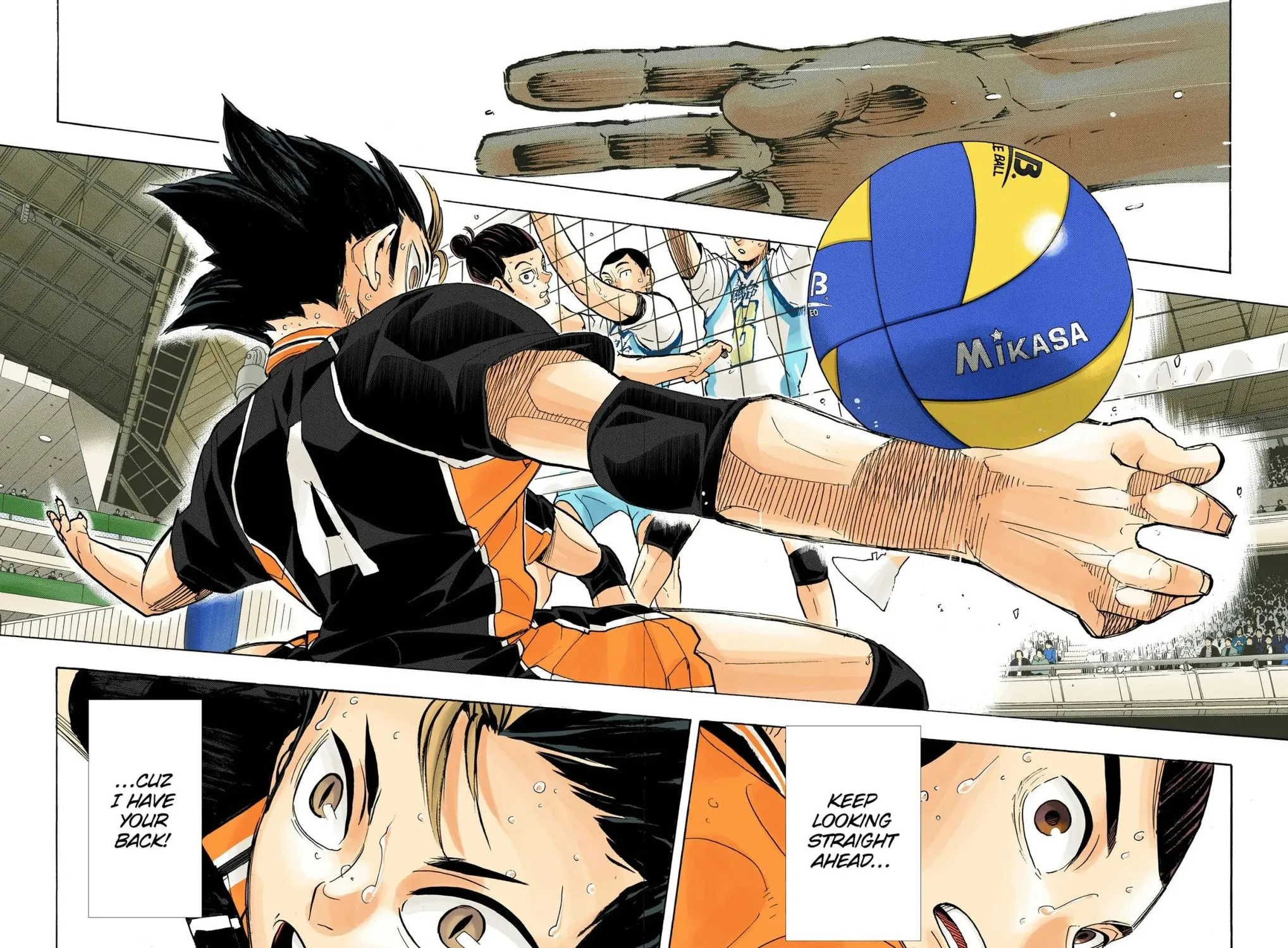 Read Haikyu!! (Official Colored) (Colored) chapter 352 image 20 on Lezhin