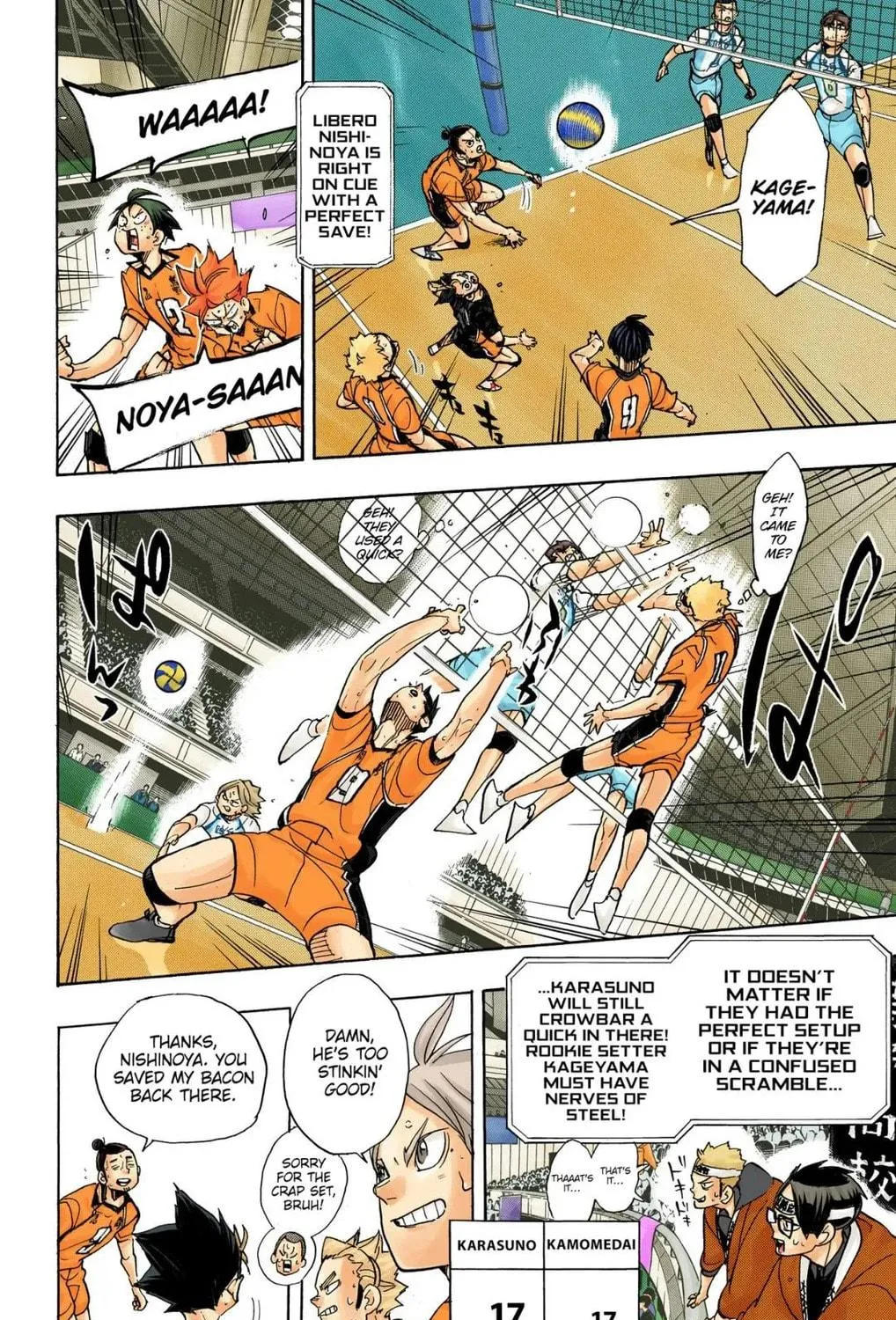 Read Haikyu!! (Official Colored) (Colored) chapter 352 image 22 on Lezhin