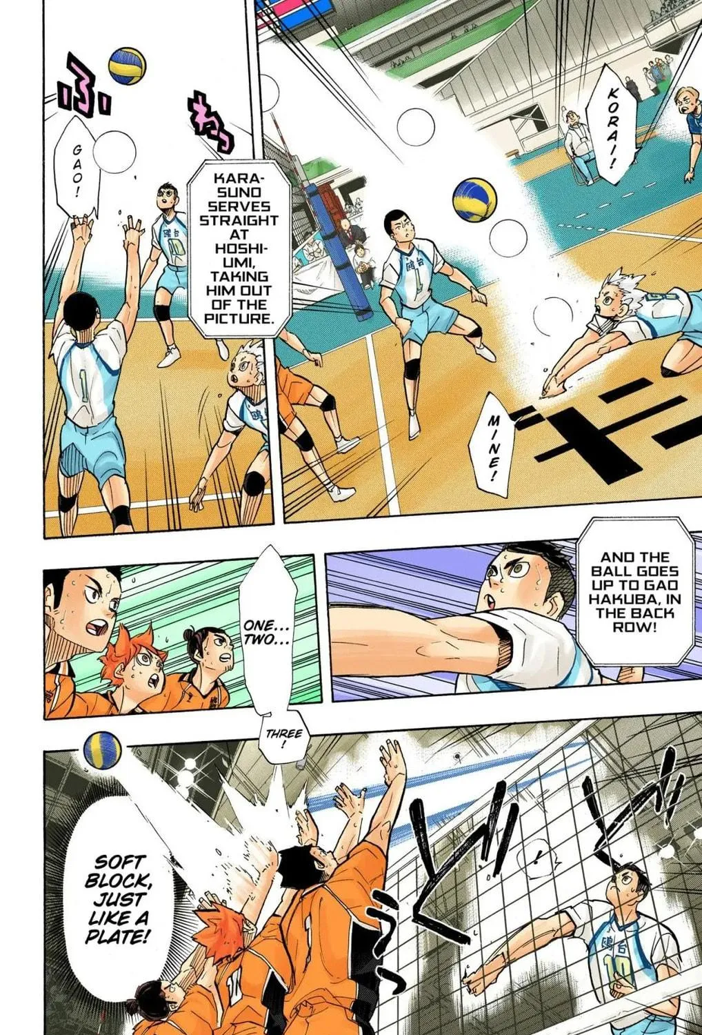Read Haikyu!! (Official Colored) (Colored) chapter 353 image 10 on Lezhin