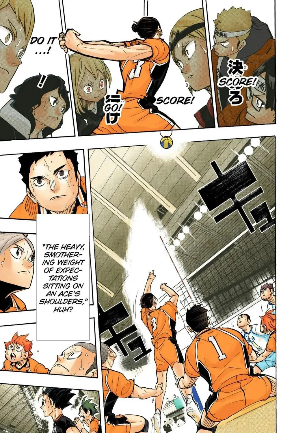 Read Haikyu!! (Official Colored) (Colored) chapter 353 image 16 on Lezhin