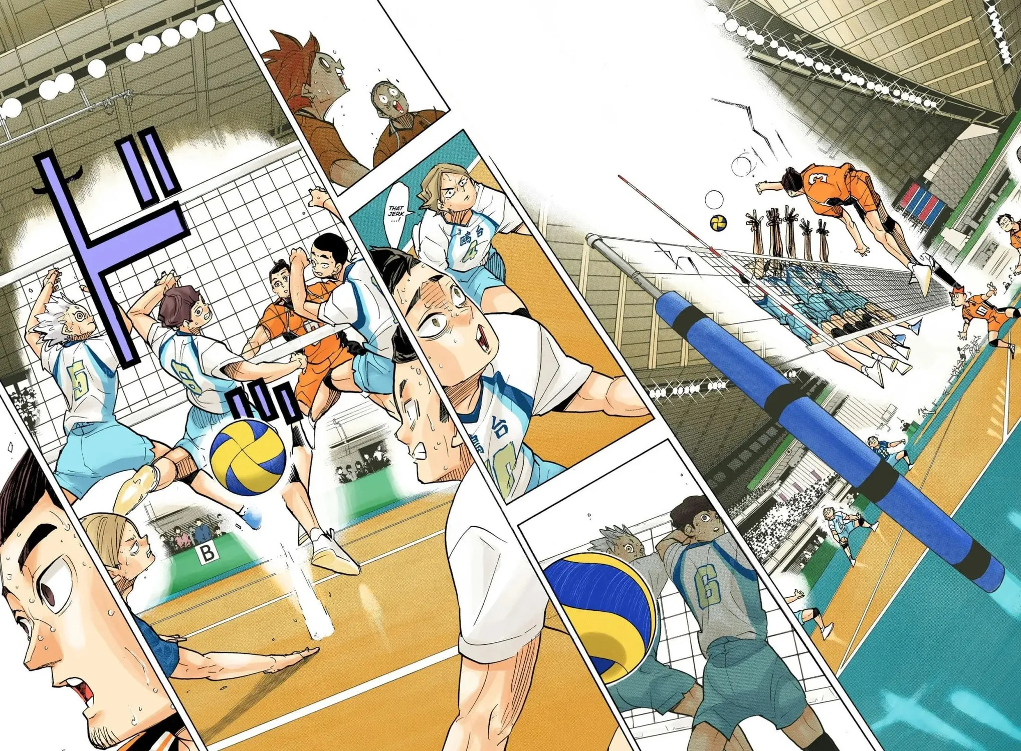 Read Haikyu!! (Official Colored) (Colored) chapter 353 image 20 on Lezhin