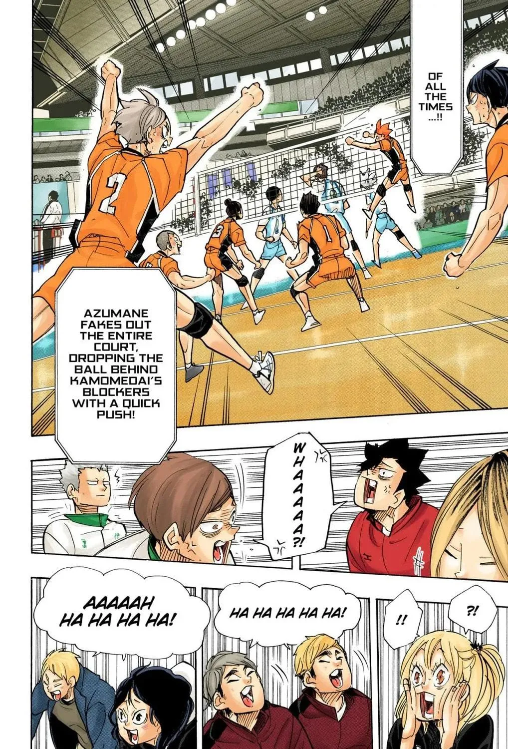 Read Haikyu!! (Official Colored) (Colored) chapter 353 image 22 on Lezhin