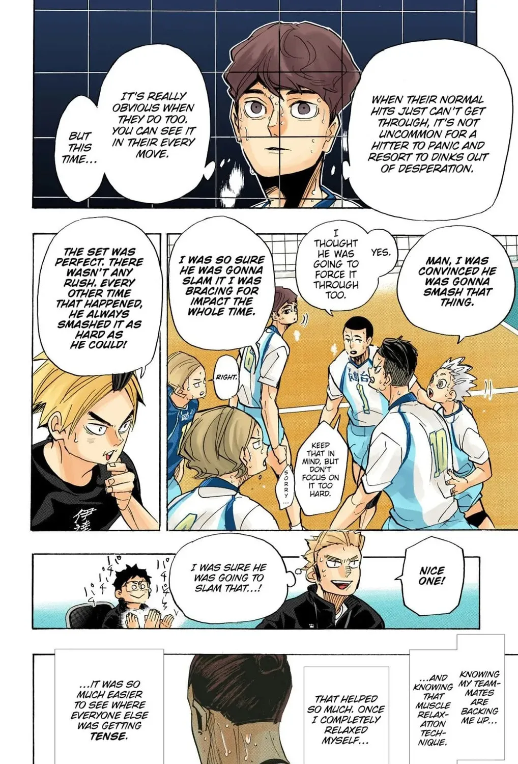 Read Haikyu!! (Official Colored) (Colored) chapter 353 image 26 on Lezhin