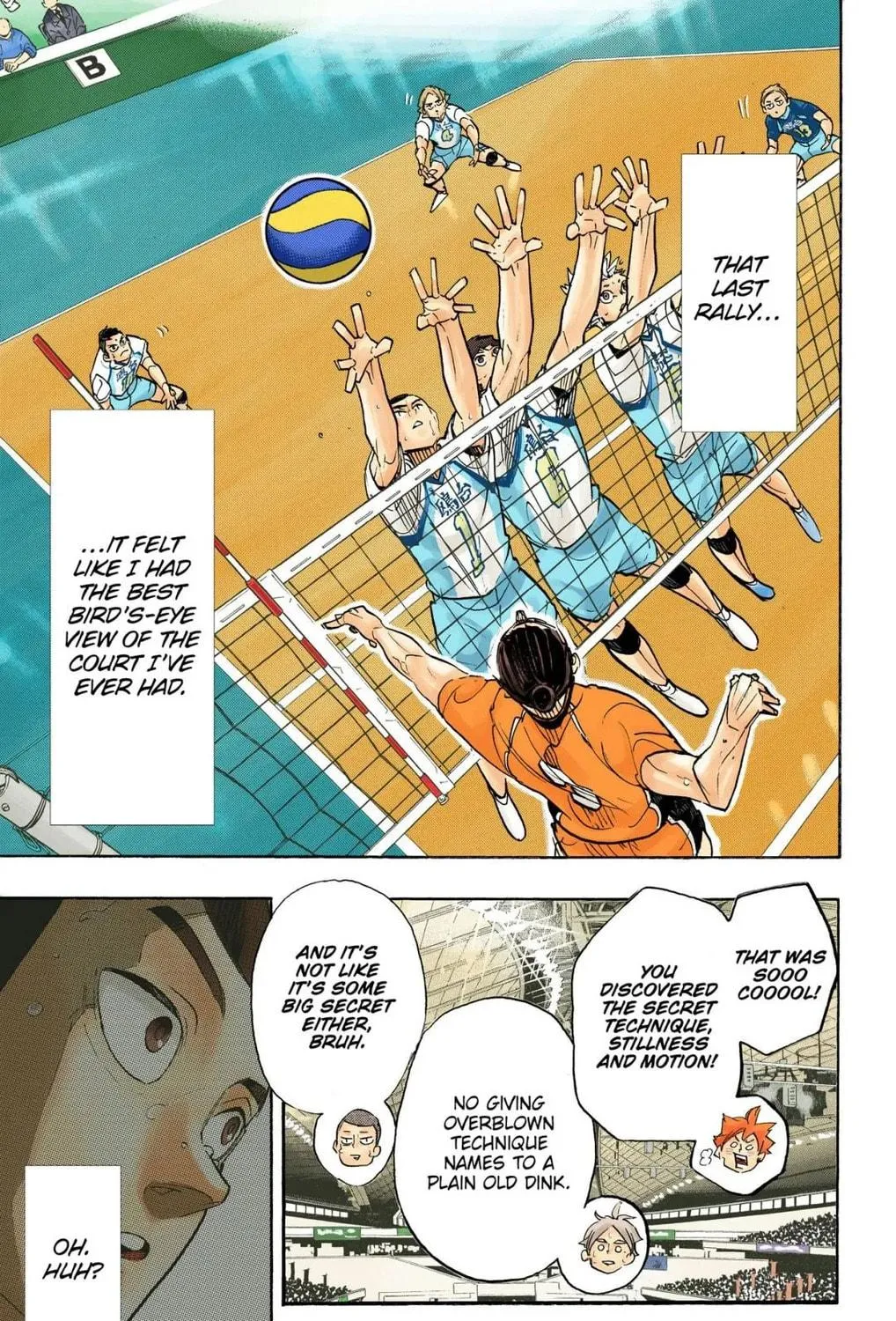 Read Haikyu!! (Official Colored) (Colored) chapter 353 image 28 on Lezhin